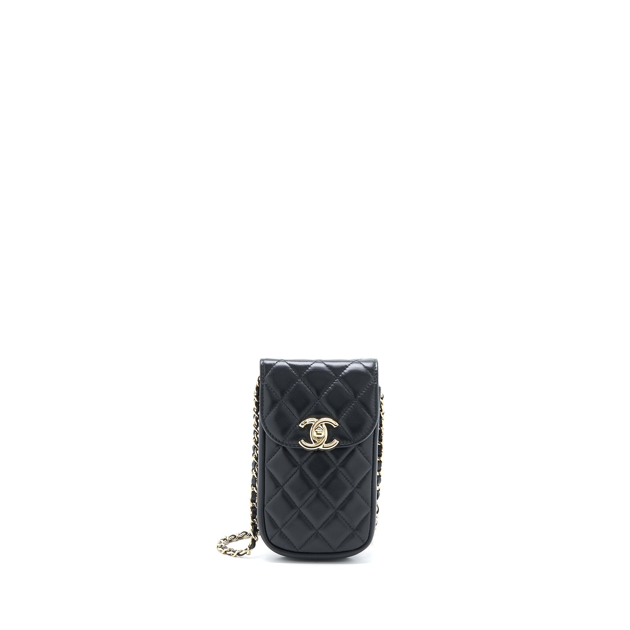 chanel-flap-phone-pouch-with-chain-black-lambskin-ghw