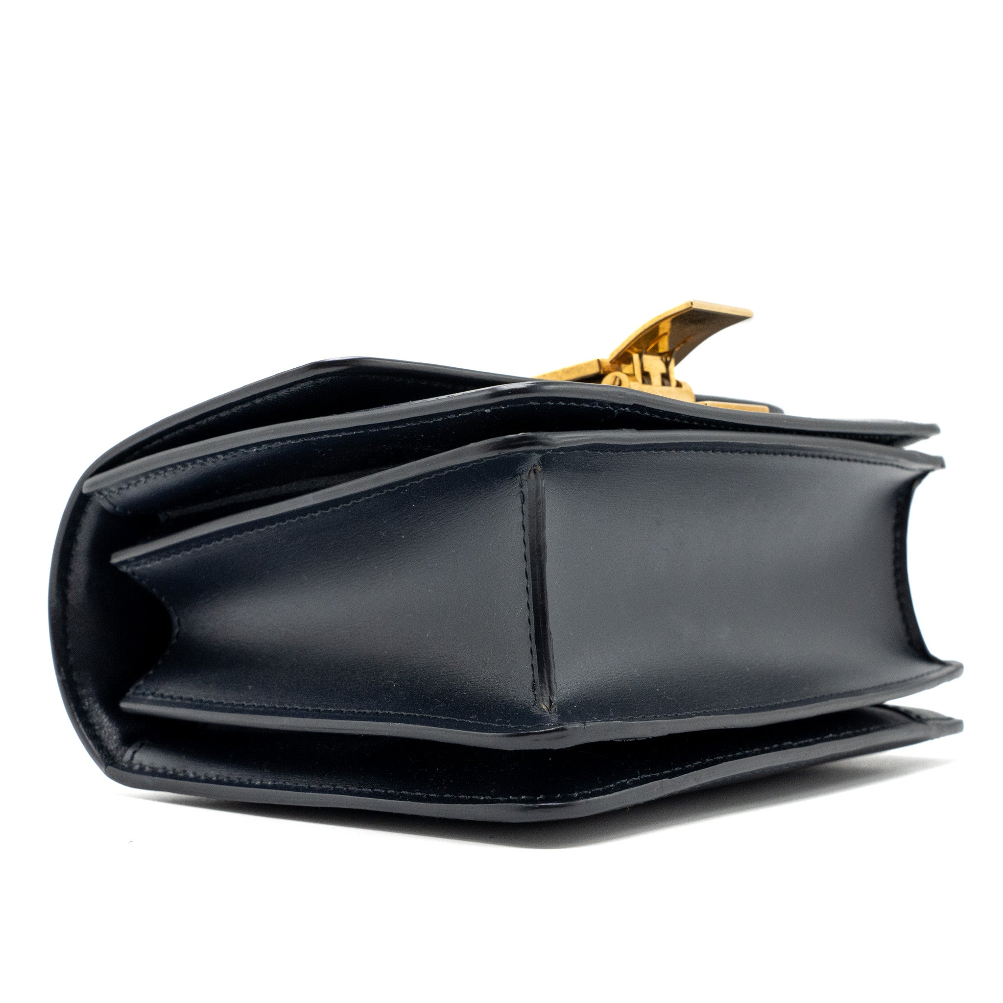celine-mini-box-bag-calfskin-dark-blue-ghw