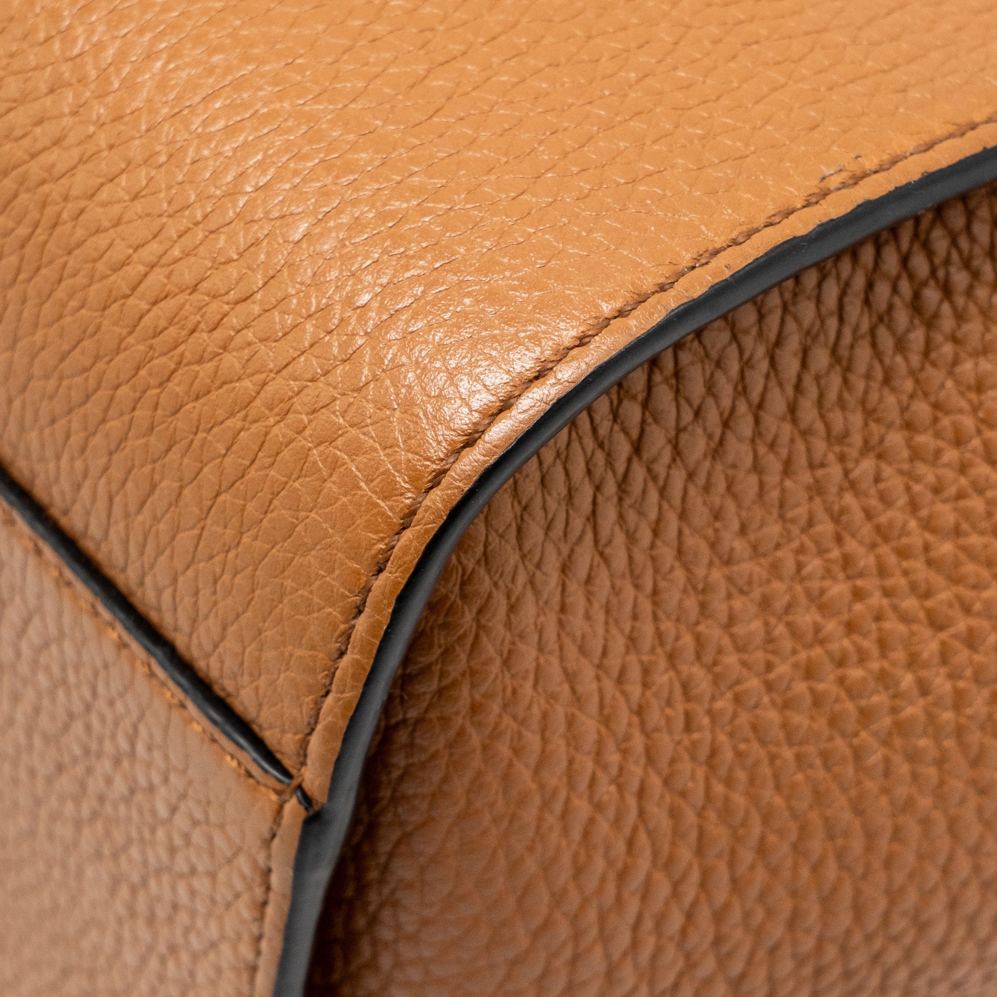 loewe-mini-hammock-drawstring-bag-grained-calfskin-tan-ghw