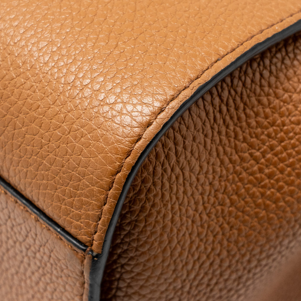 loewe-mini-hammock-drawstring-bag-grained-calfskin-tan-ghw