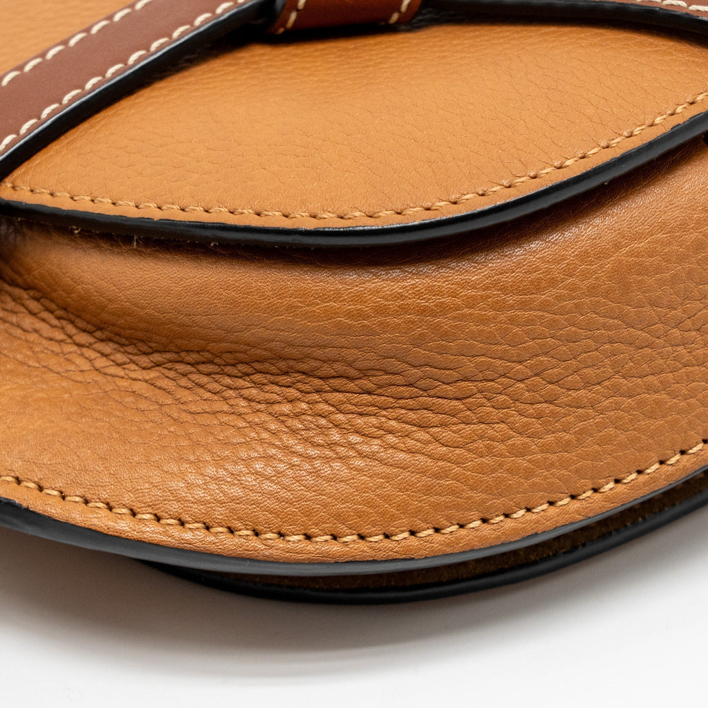 loewe-mini-gate-bag-grained-calfskin-brown-ghw-copy-1