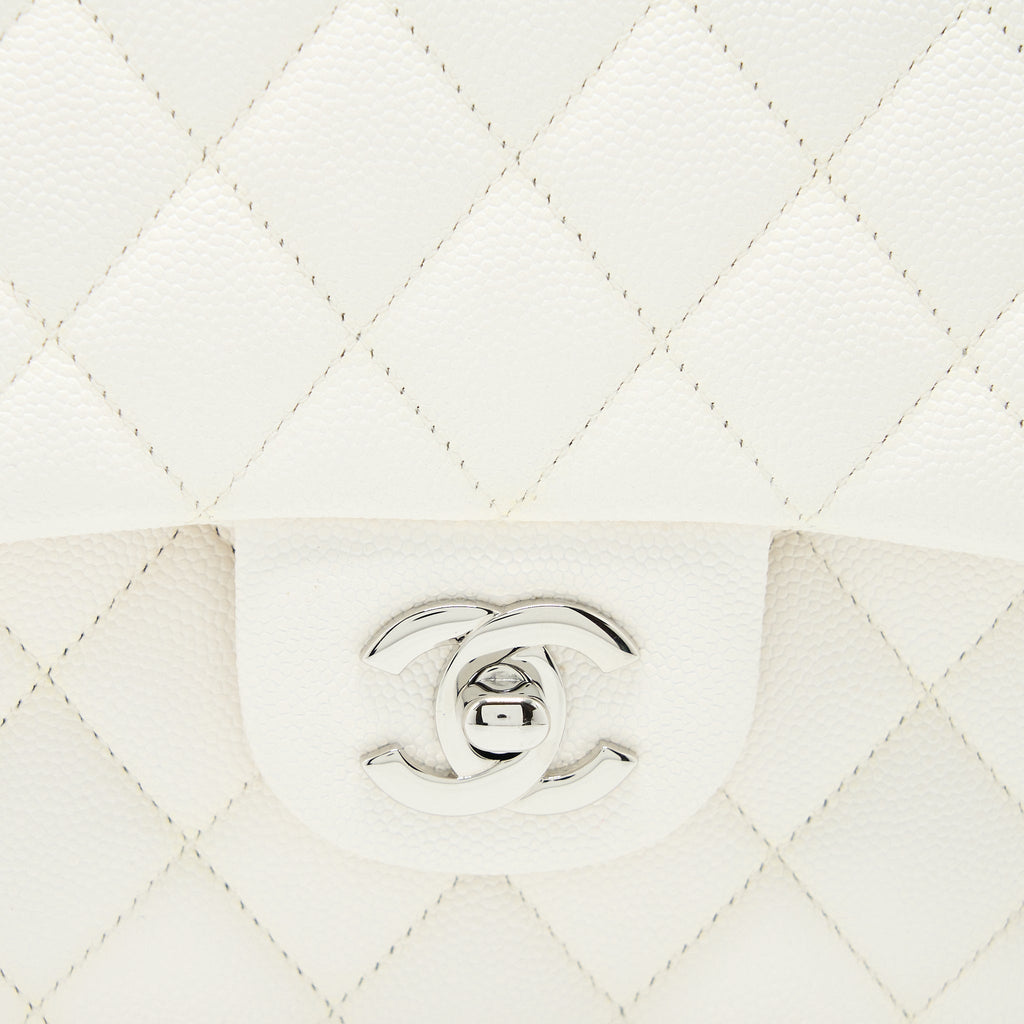 chanel-medium-classic-double-flap-bag-caviar-white-shw-microchip