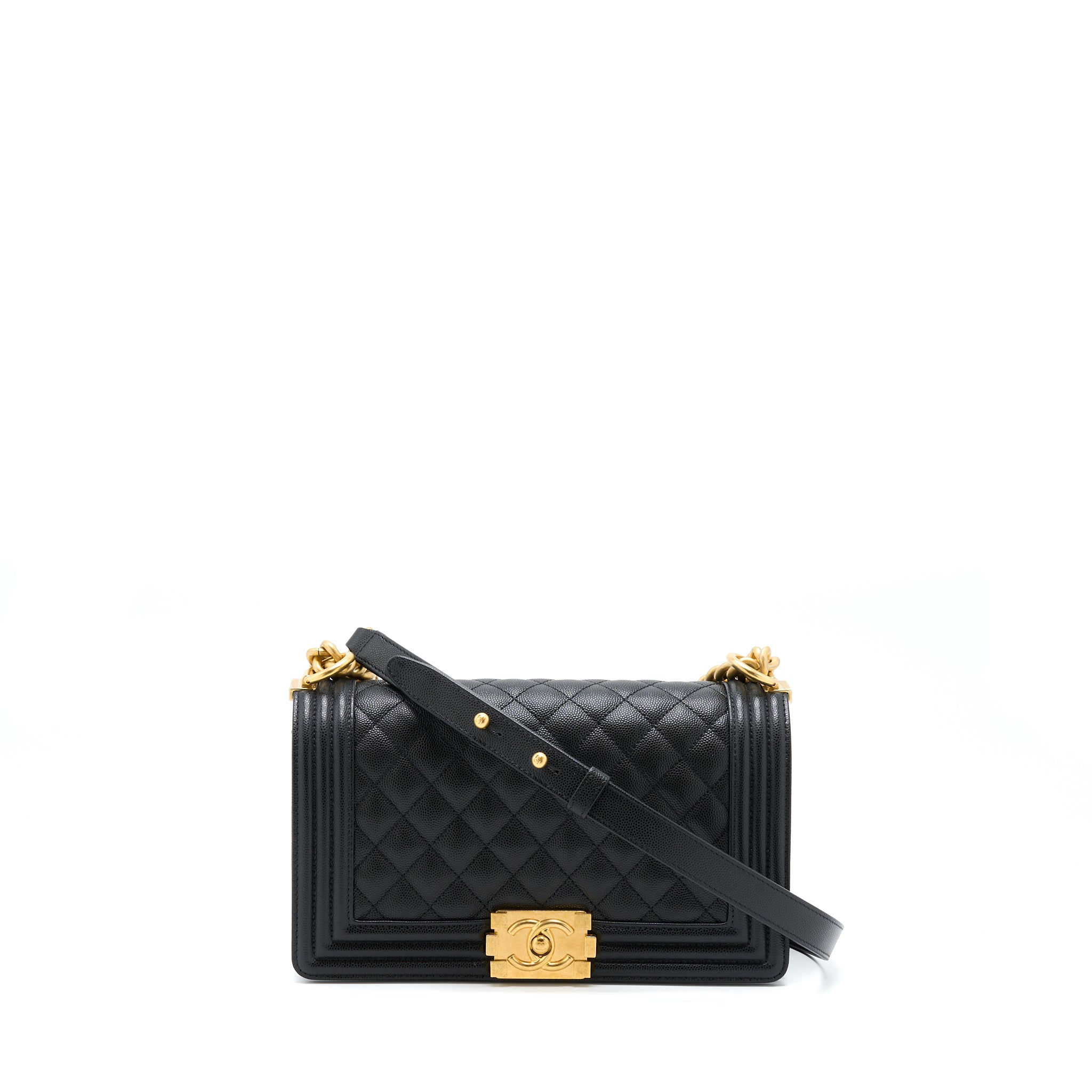 chanel-medium-boy-caviar-black-brushed-gold-hardwaremicrochip