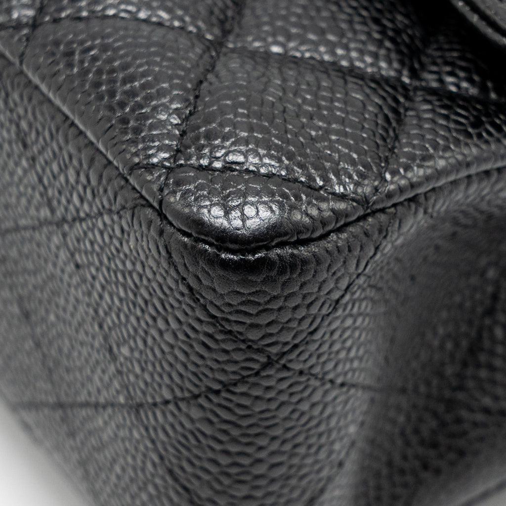 chanel-medium-classic-double-flap-bag-caviar-black-shw-14