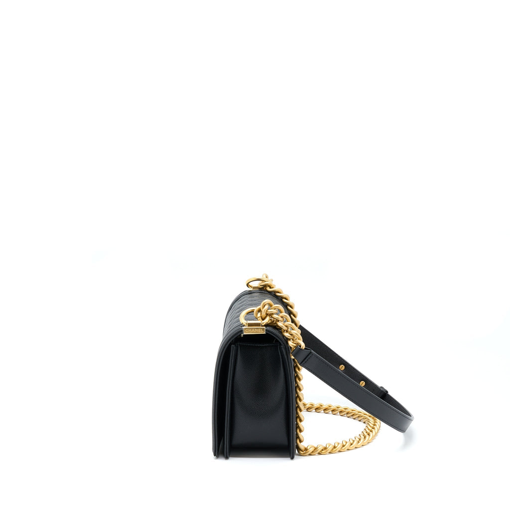 chanel-medium-boy-caviar-black-brushed-gold-hardwaremicrochip