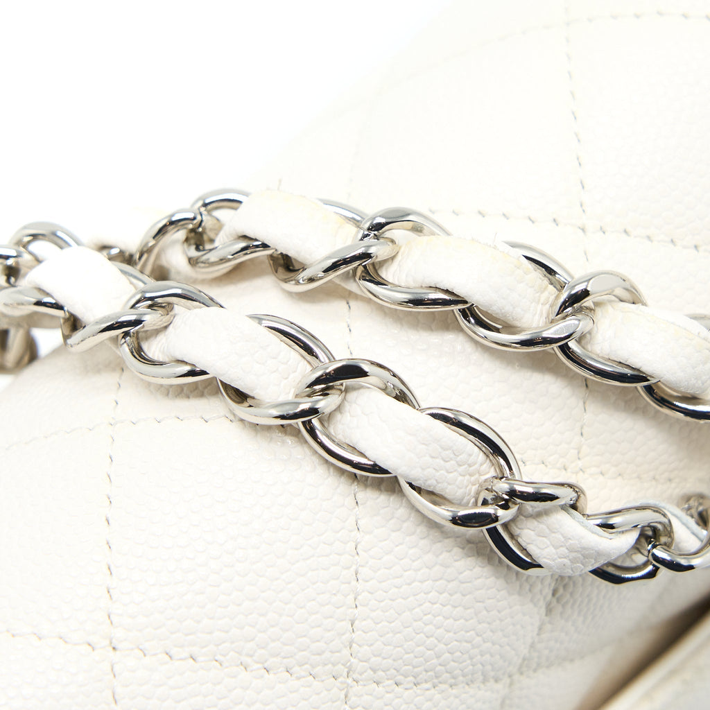 chanel-medium-classic-double-flap-bag-caviar-white-shw-microchip