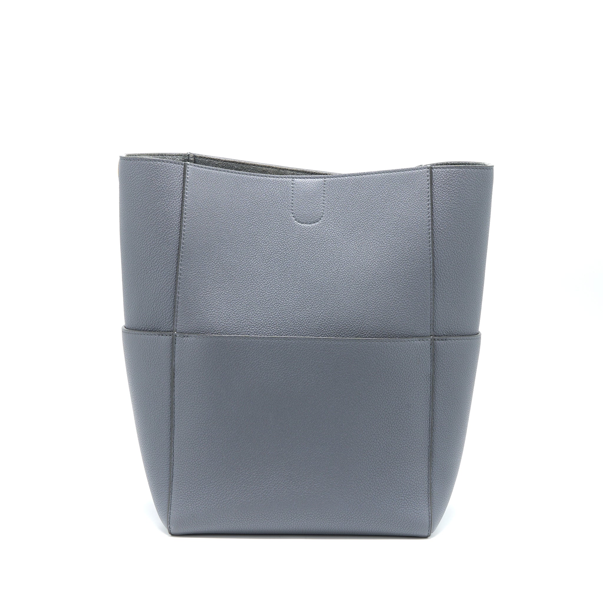 celine-sangle-bucket-bag-calfskin-grey-ghw