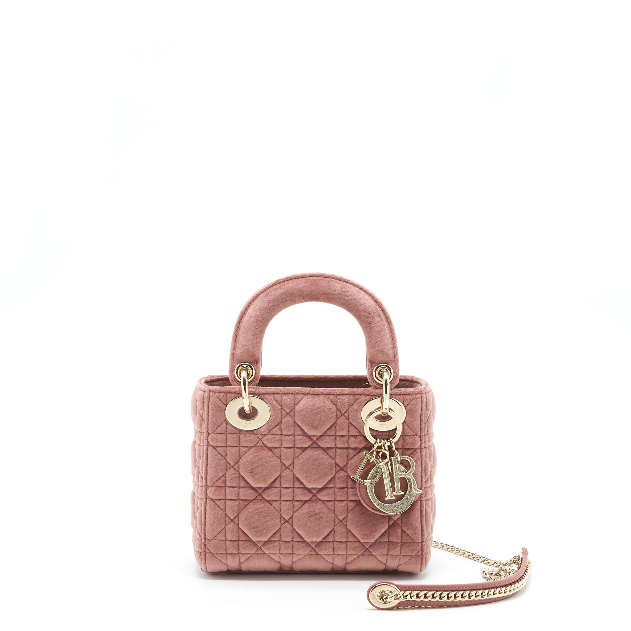 dior-mini-lady-dior-velvet-pink-with-crystal-light-gold-hardware