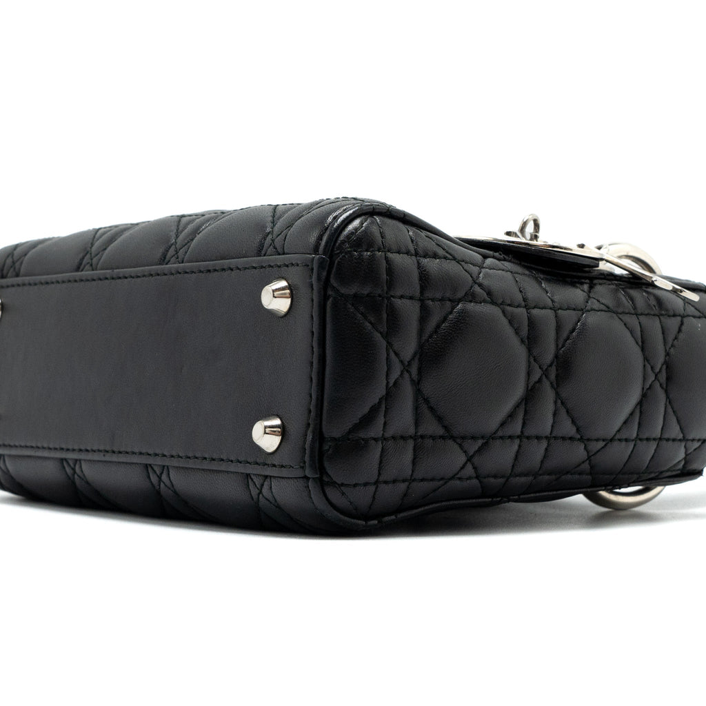 dior-mini-lady-dior-lambskin-black-shw
