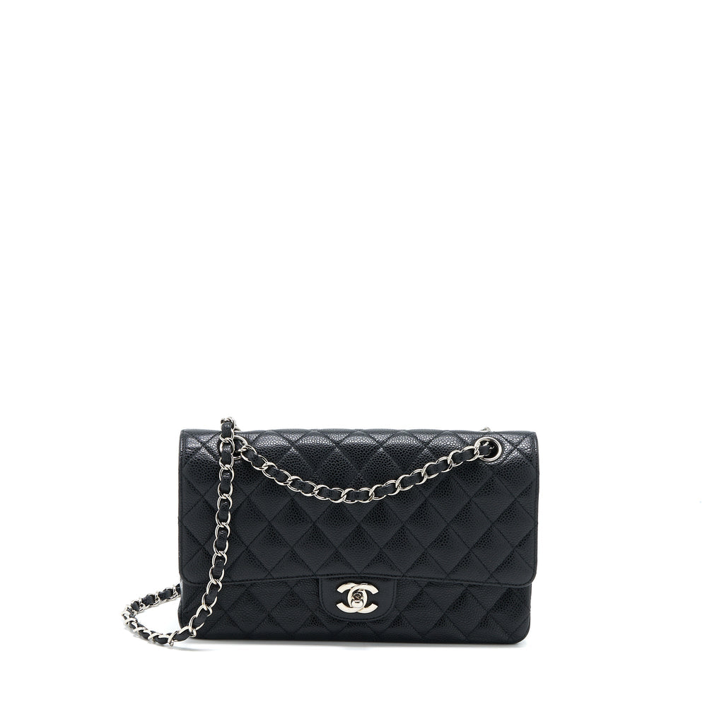 chanel-medium-classic-double-flap-bag-caviar-black-shw-1