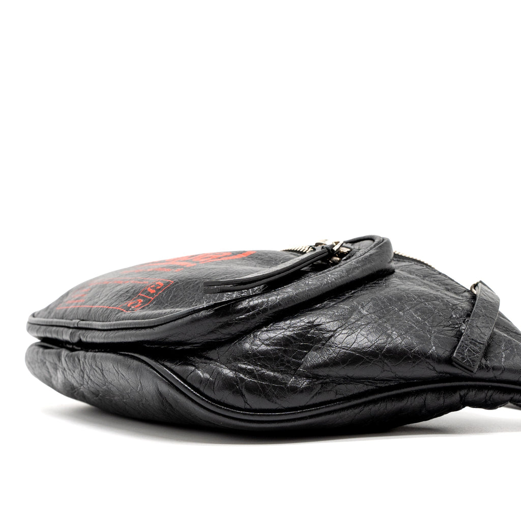 balenciaga-europa-belt-bag-calfskin-black-red-shw