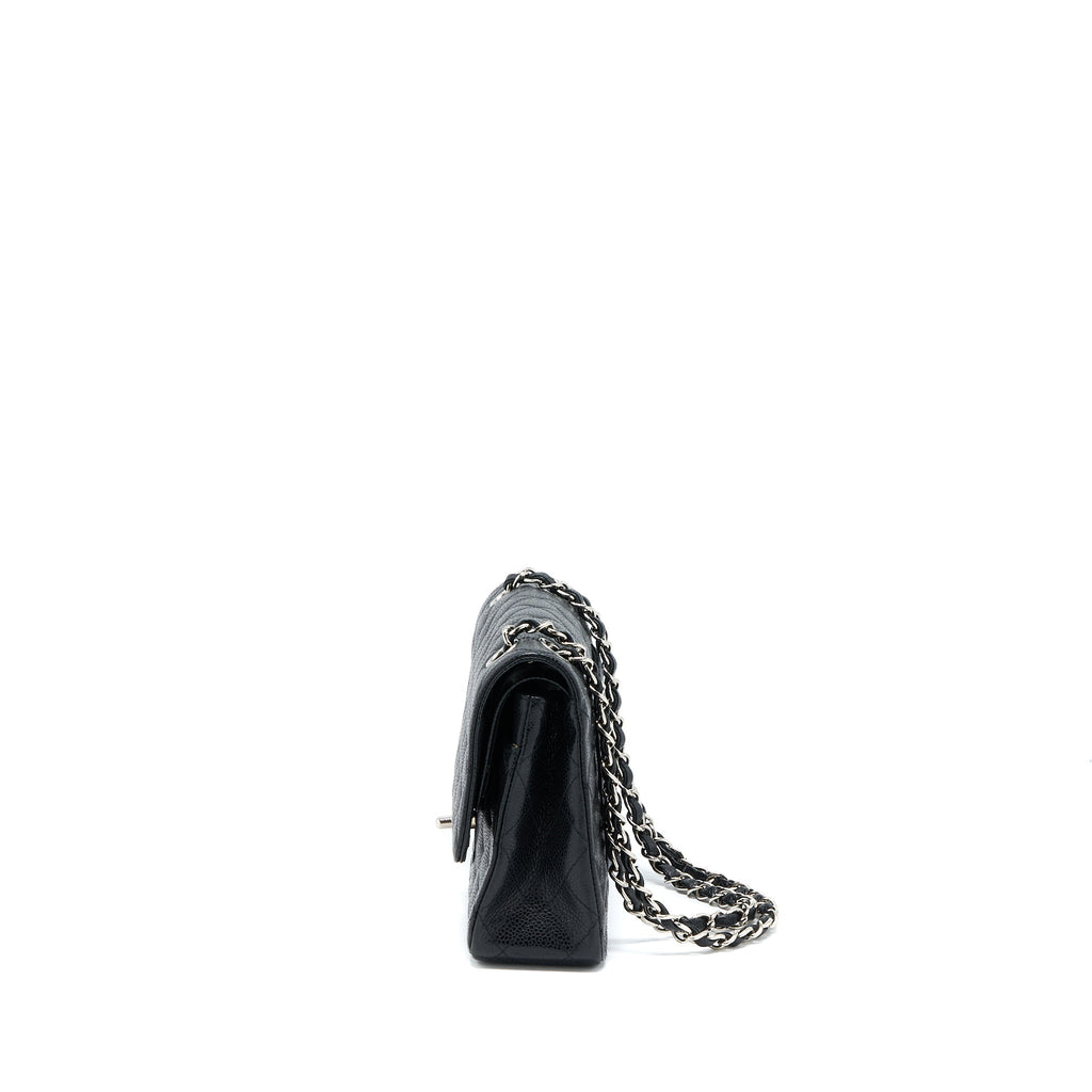 chanel-medium-classic-double-flap-bag-caviar-black-shw-1