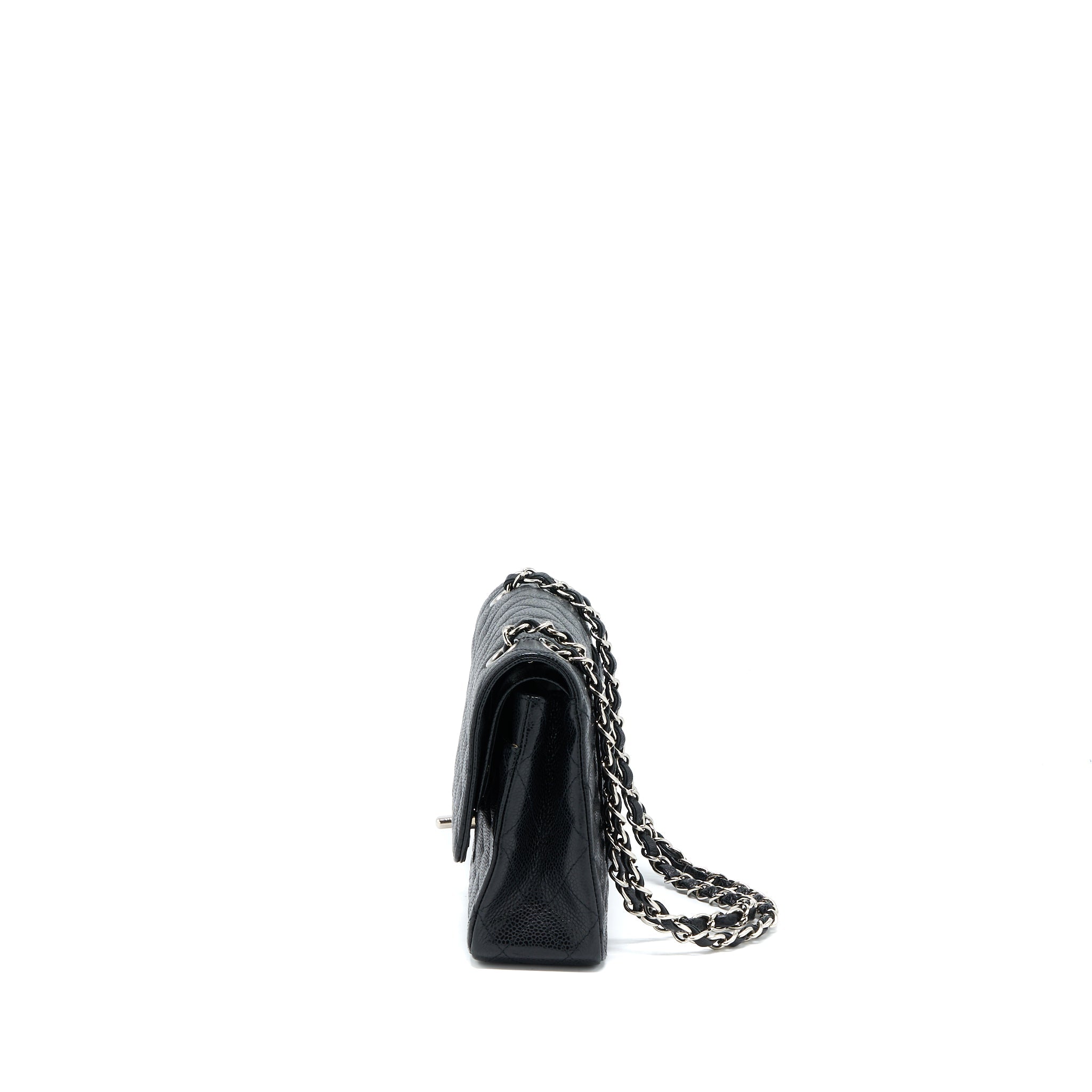 chanel-medium-classic-double-flap-bag-caviar-black-shw-1