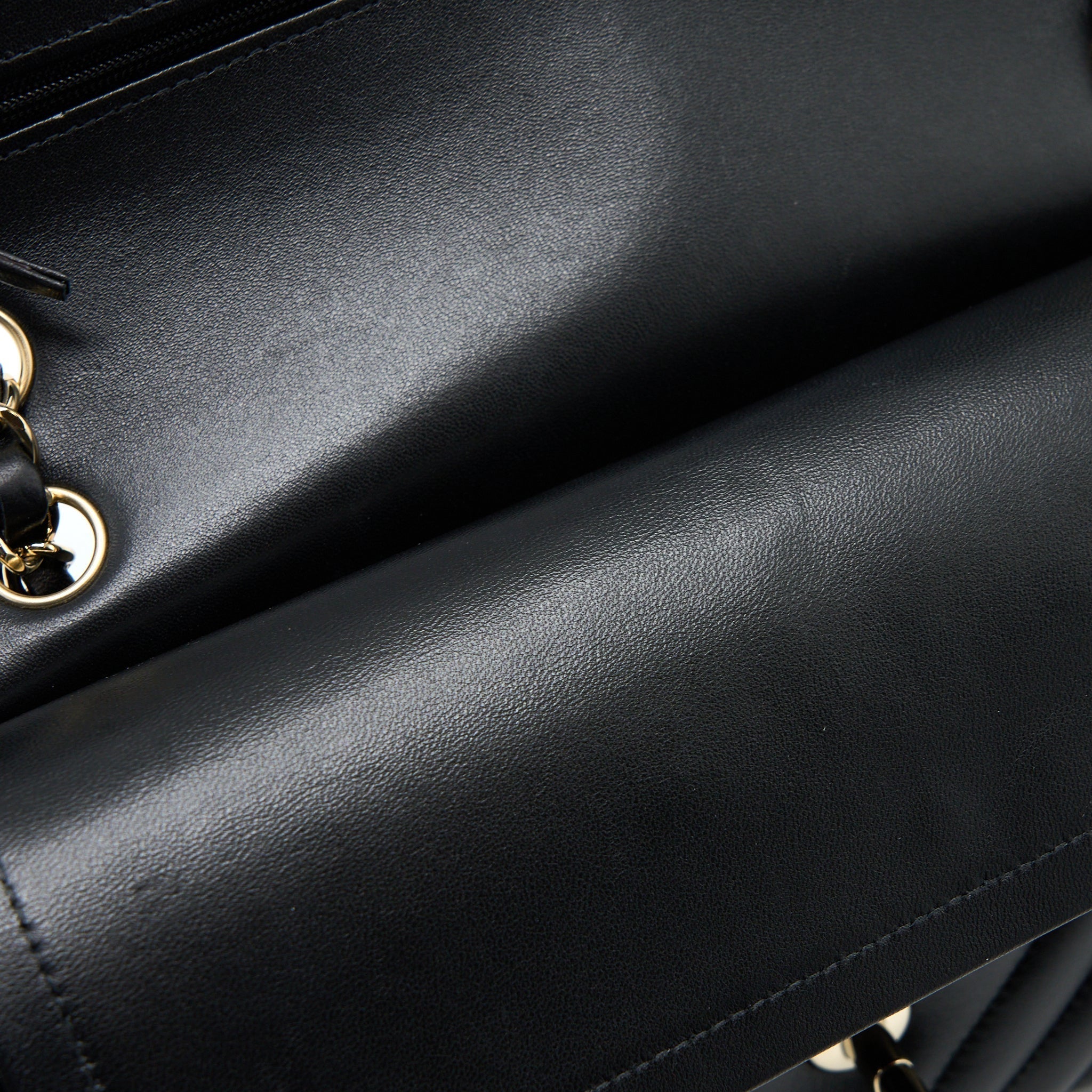copy-of-chanel-medium-chevron-classic-double-flap-lambskin-black-lghw