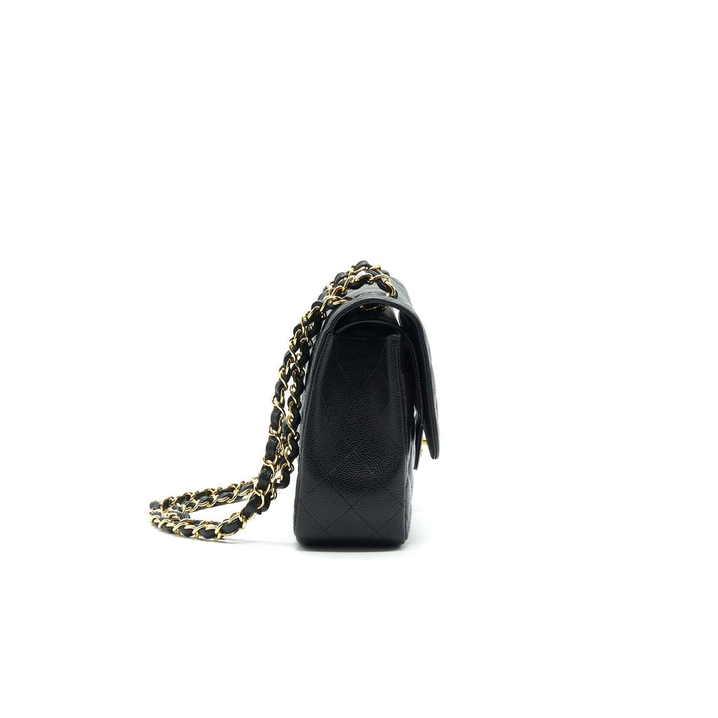 chanel-classic-juombo-double-flap-bag-black-cavier-ghw