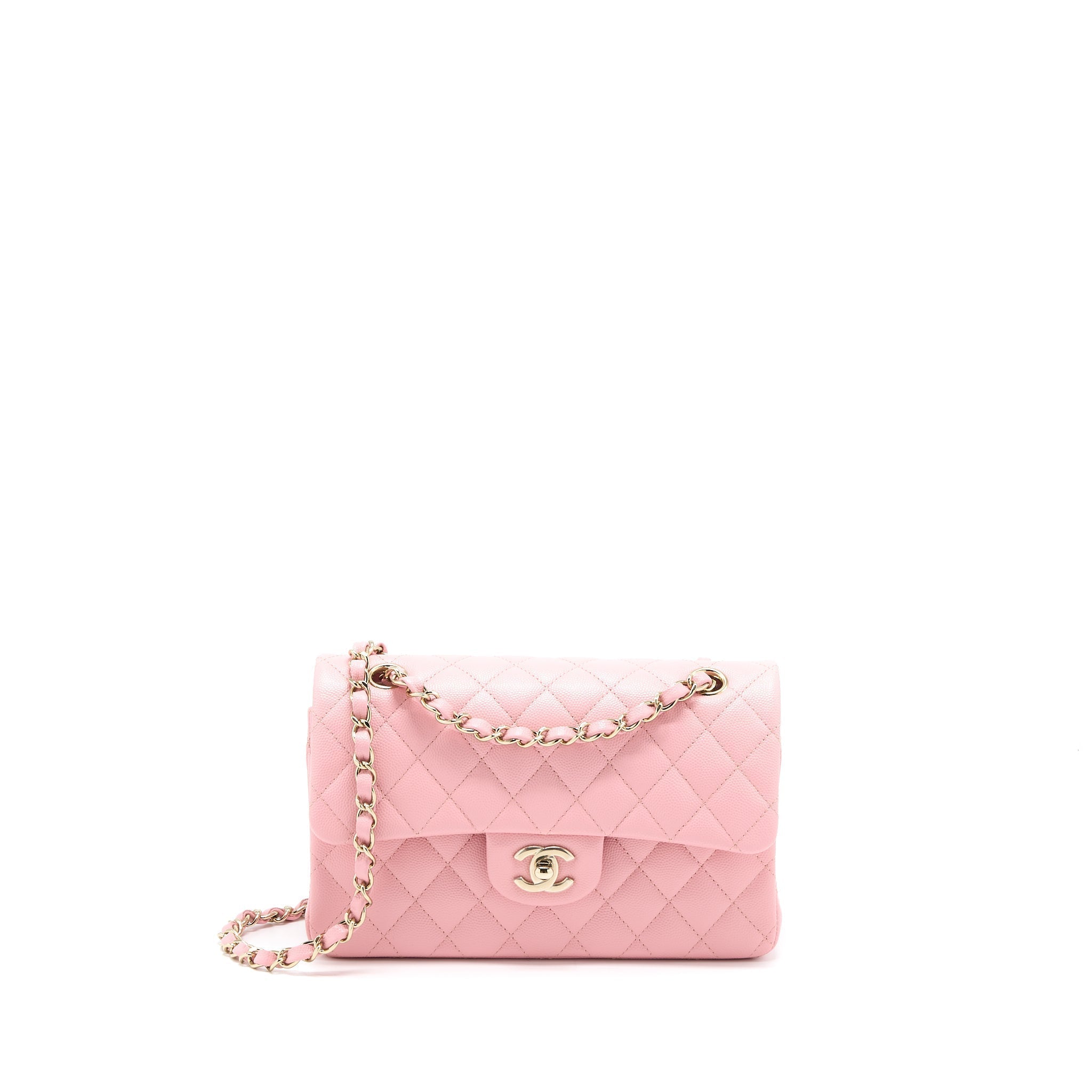 chanel-22c-small-classic-double-flap-bag-caviar-pink-lghw-microchip