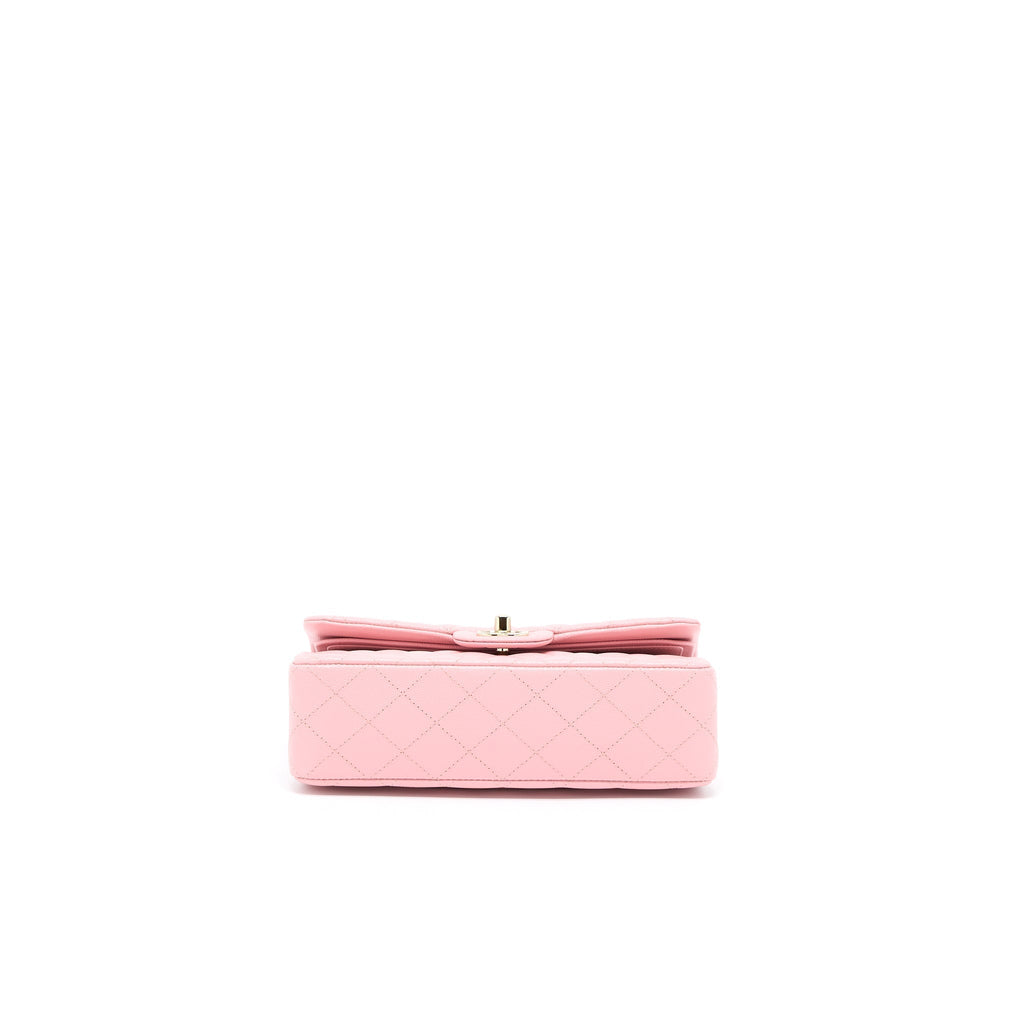 chanel-22c-small-classic-double-flap-bag-caviar-pink-lghw-microchip