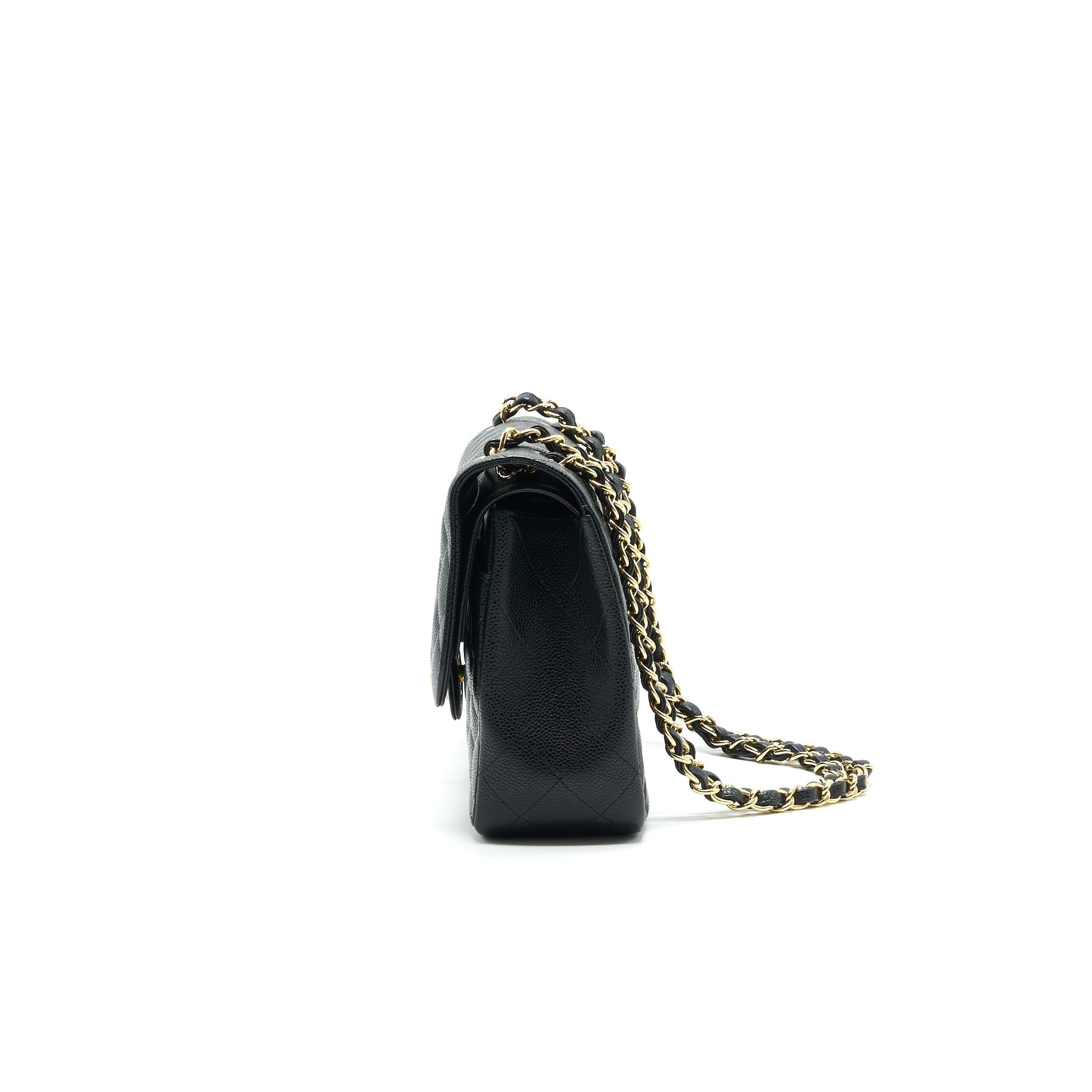 chanel-classic-juombo-double-flap-bag-black-cavier-ghw