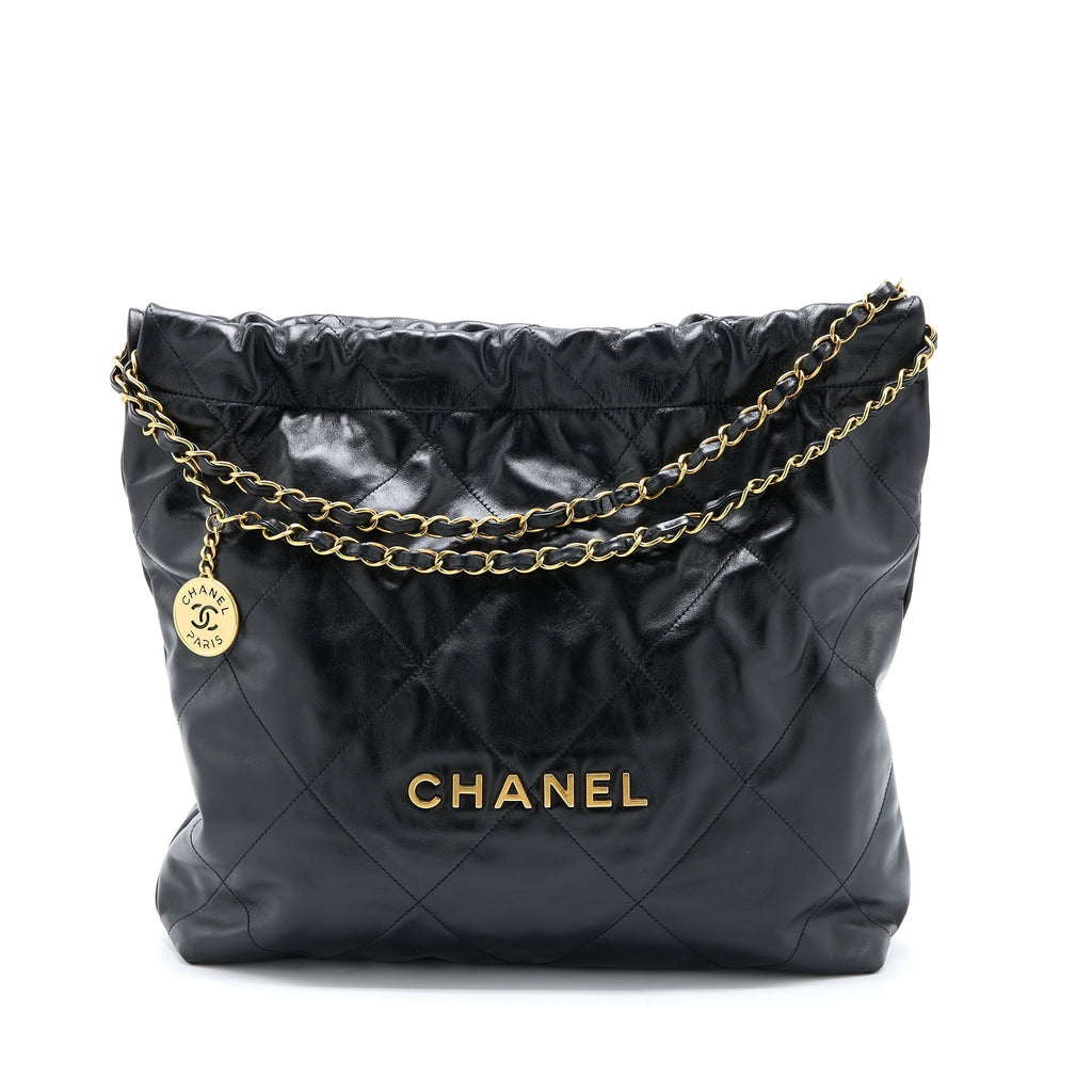 chanel-medium-22-bag-shiny-calfskin-black-brushed-ghw-microchip