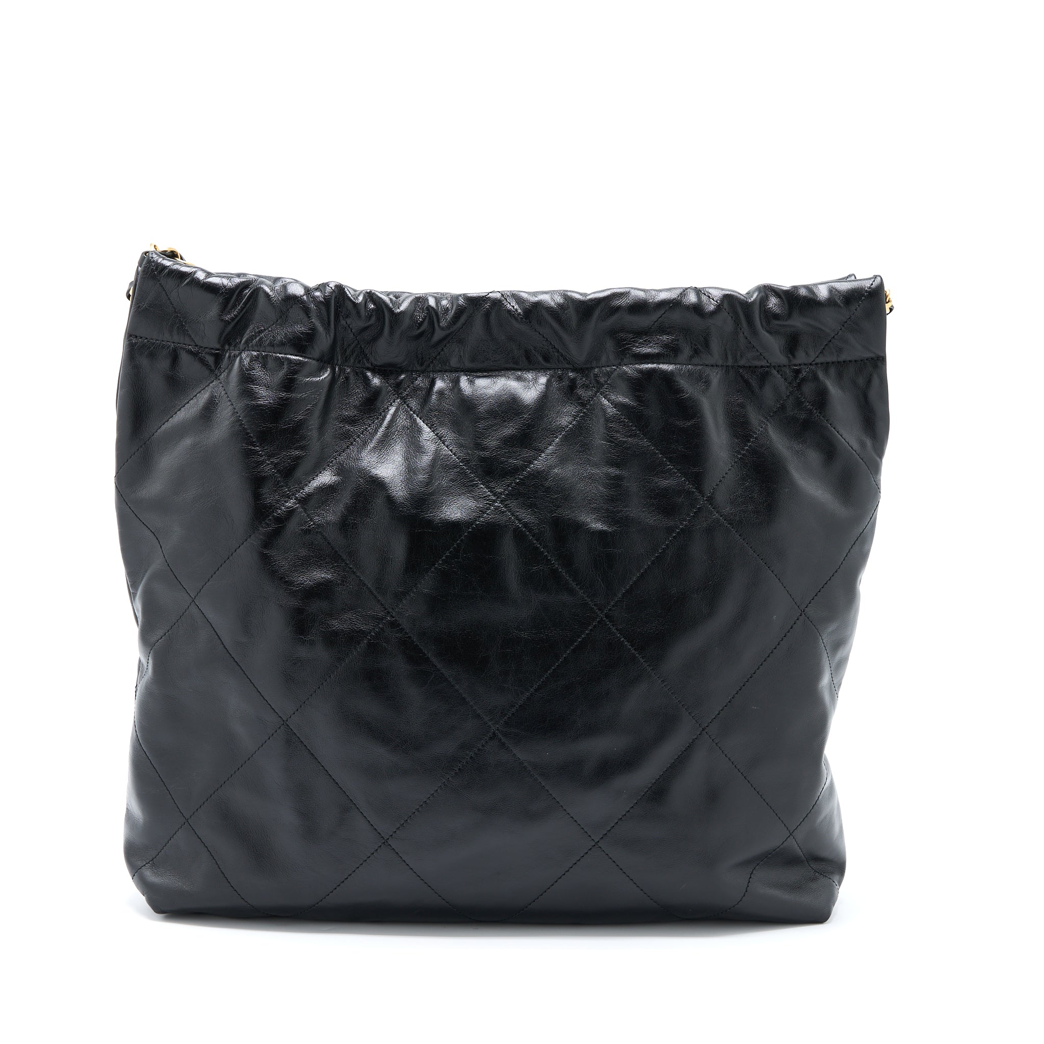 chanel-medium-22-bag-shiny-calfskin-black-brushed-ghw-microchip