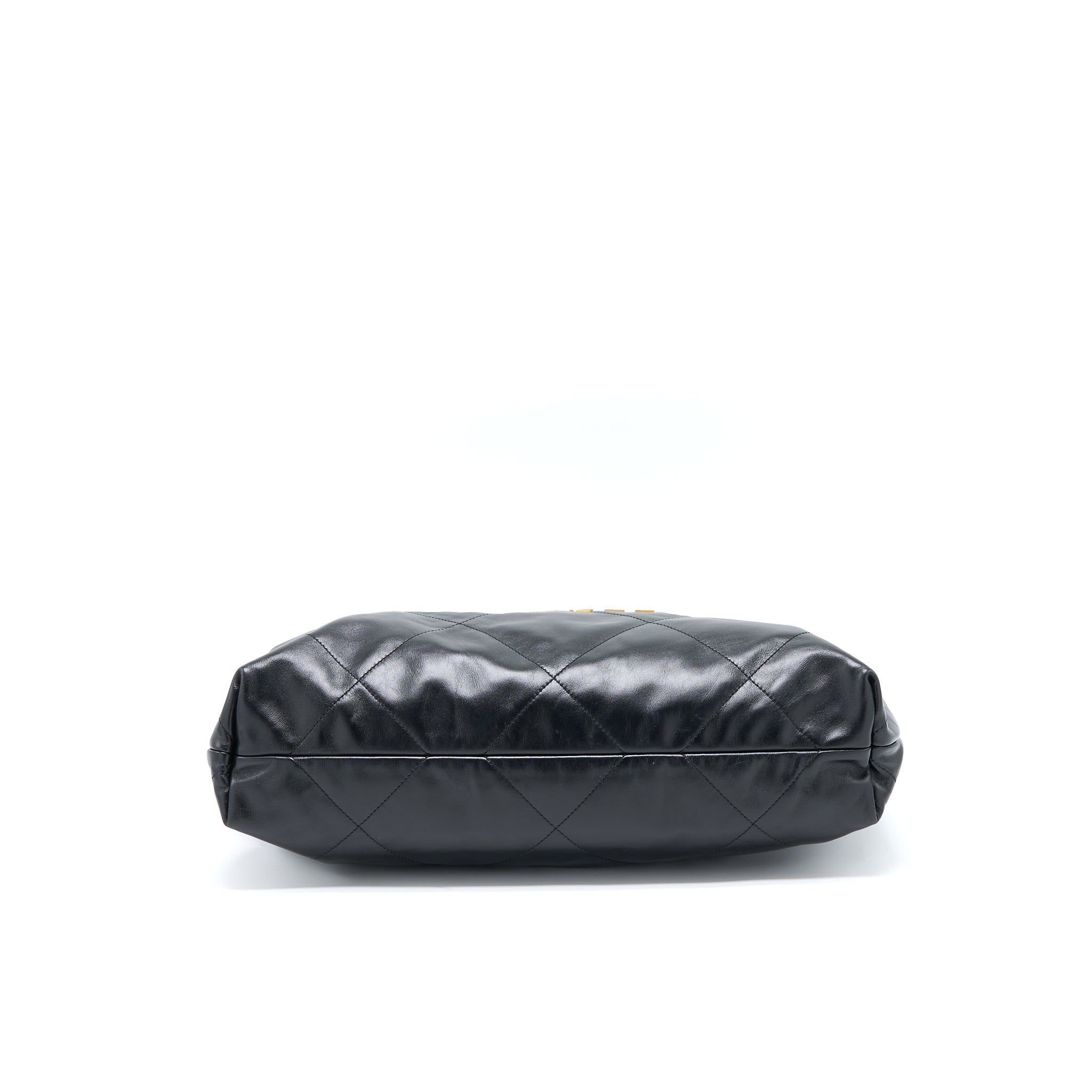chanel-medium-22-bag-shiny-calfskin-black-brushed-ghw-microchip