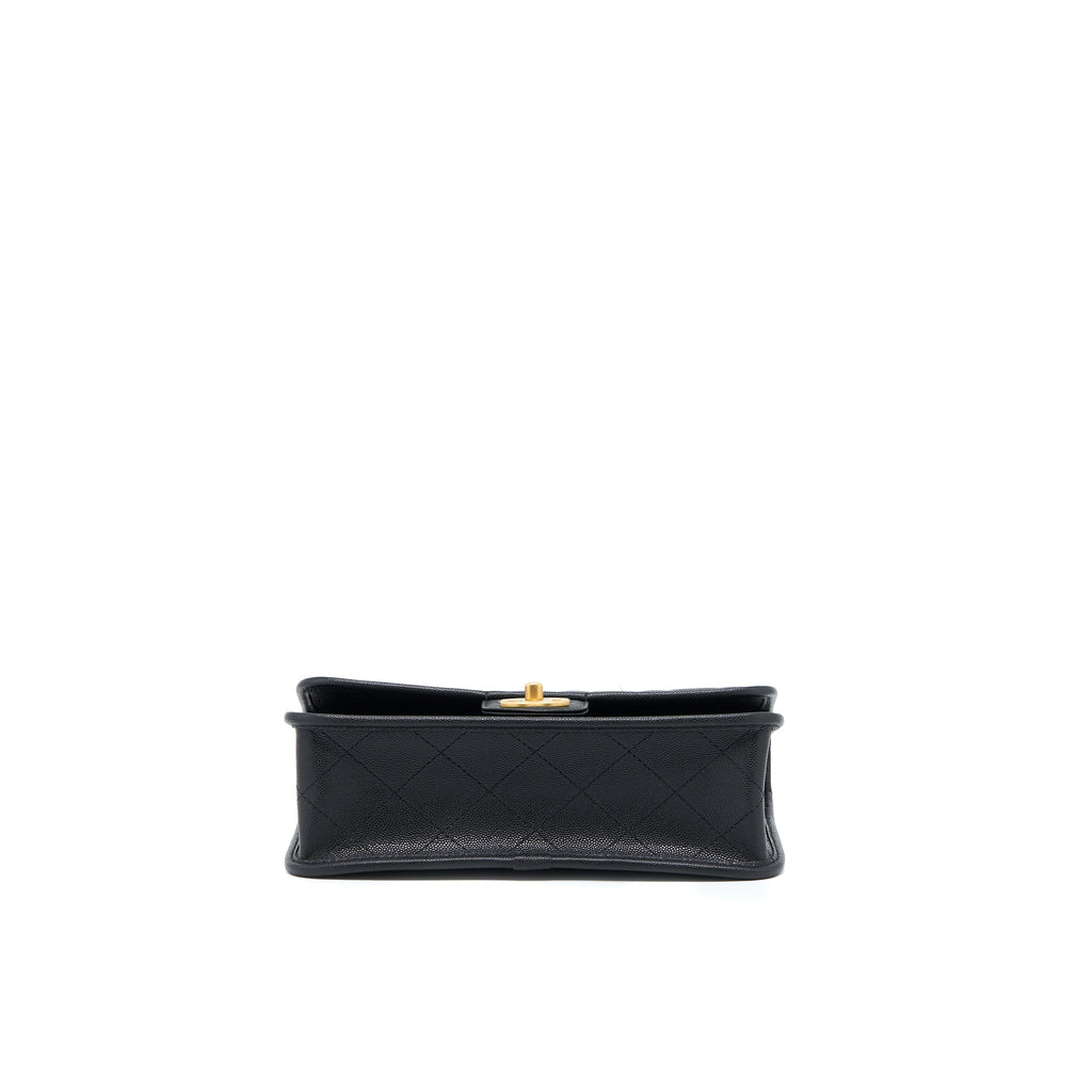 chanel-22k-top-handle-messenger-bag-caviar-black-brushed-ghw-microchip