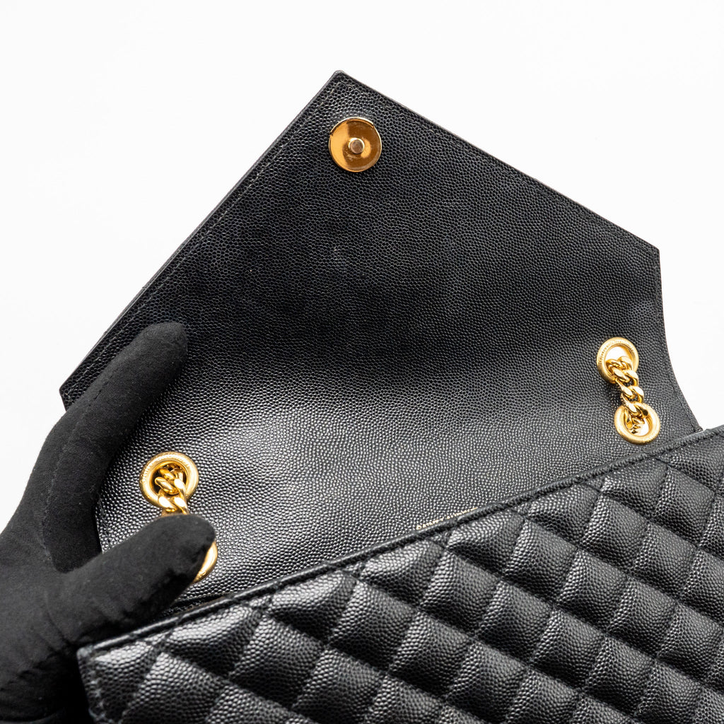 saint-laurent-ysl-medium-envelope-bag-calfskin-black-ghw