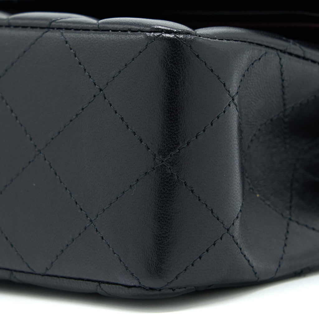 chanel-small-classic-double-flap-bag-lambskin-black-ghw-microchip