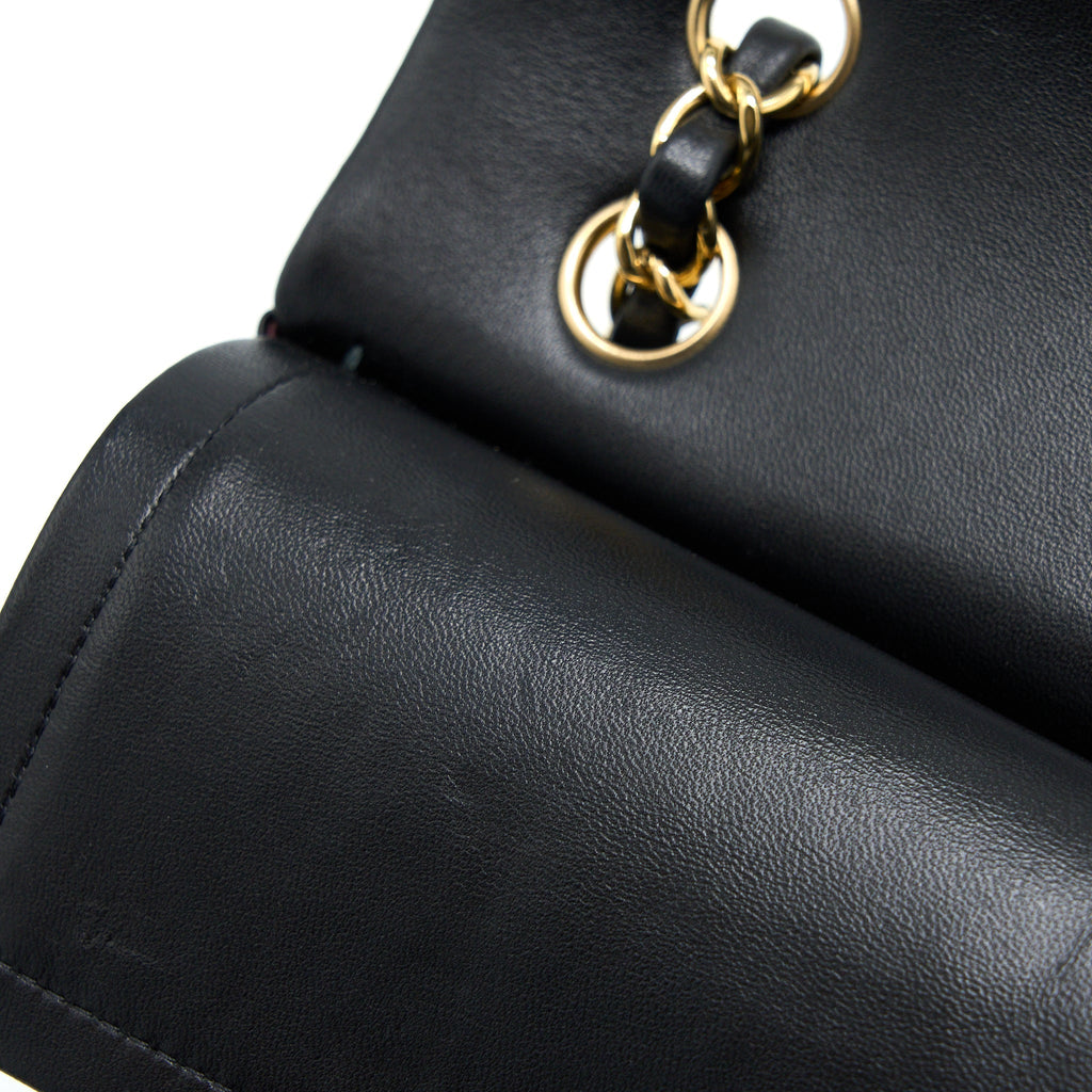 chanel-small-classic-double-flap-bag-lambskin-black-ghw-microchip