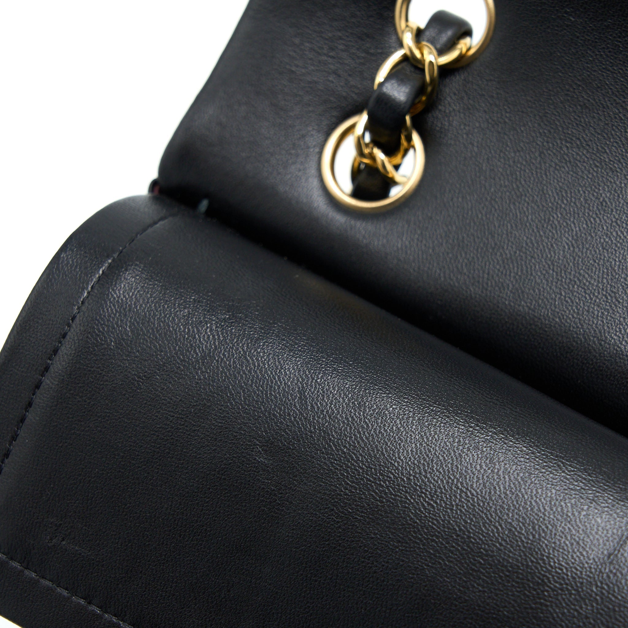 chanel-small-classic-double-flap-bag-lambskin-black-ghw-microchip