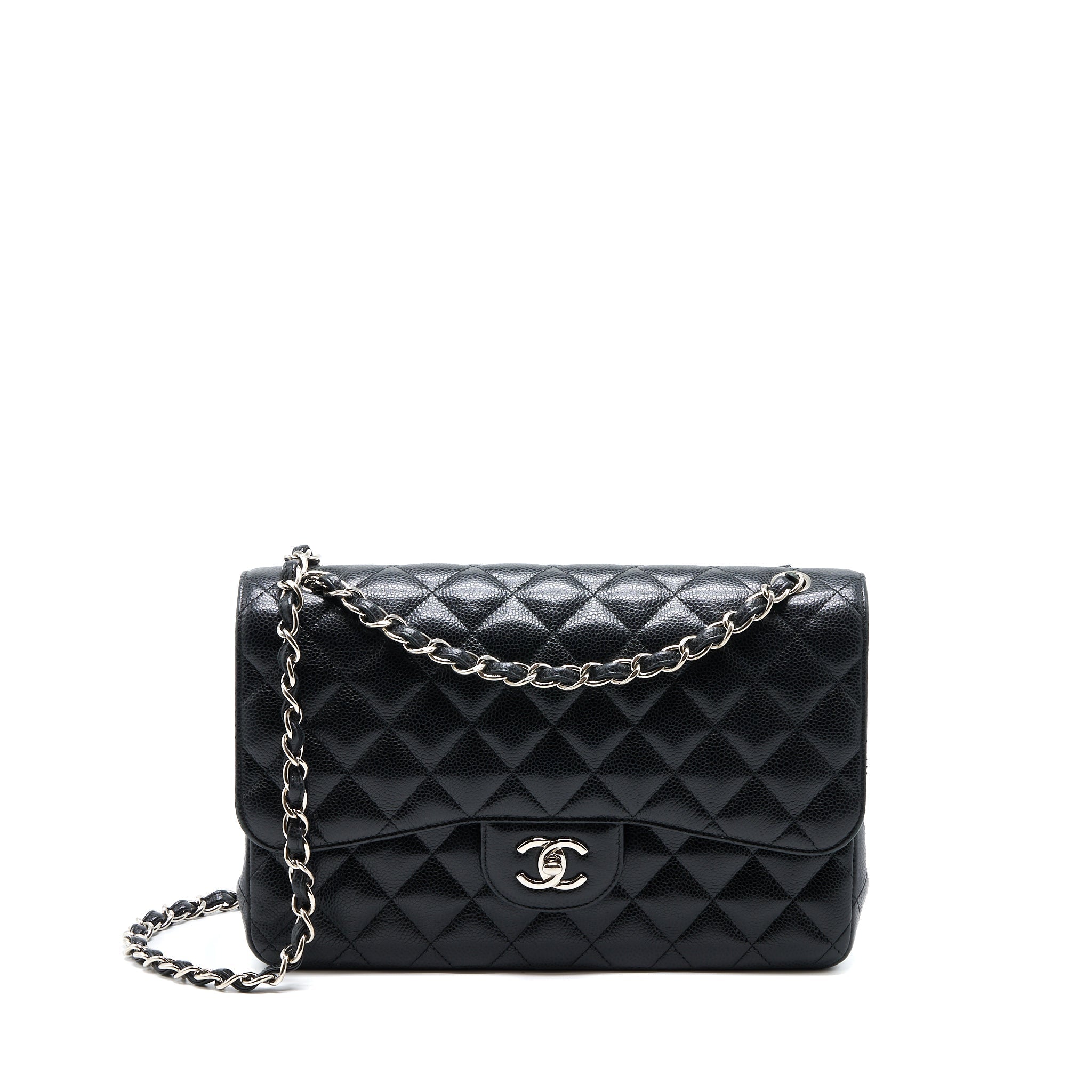 chanel-classic-jumbo-double-flap-bag-caviar-black-shw