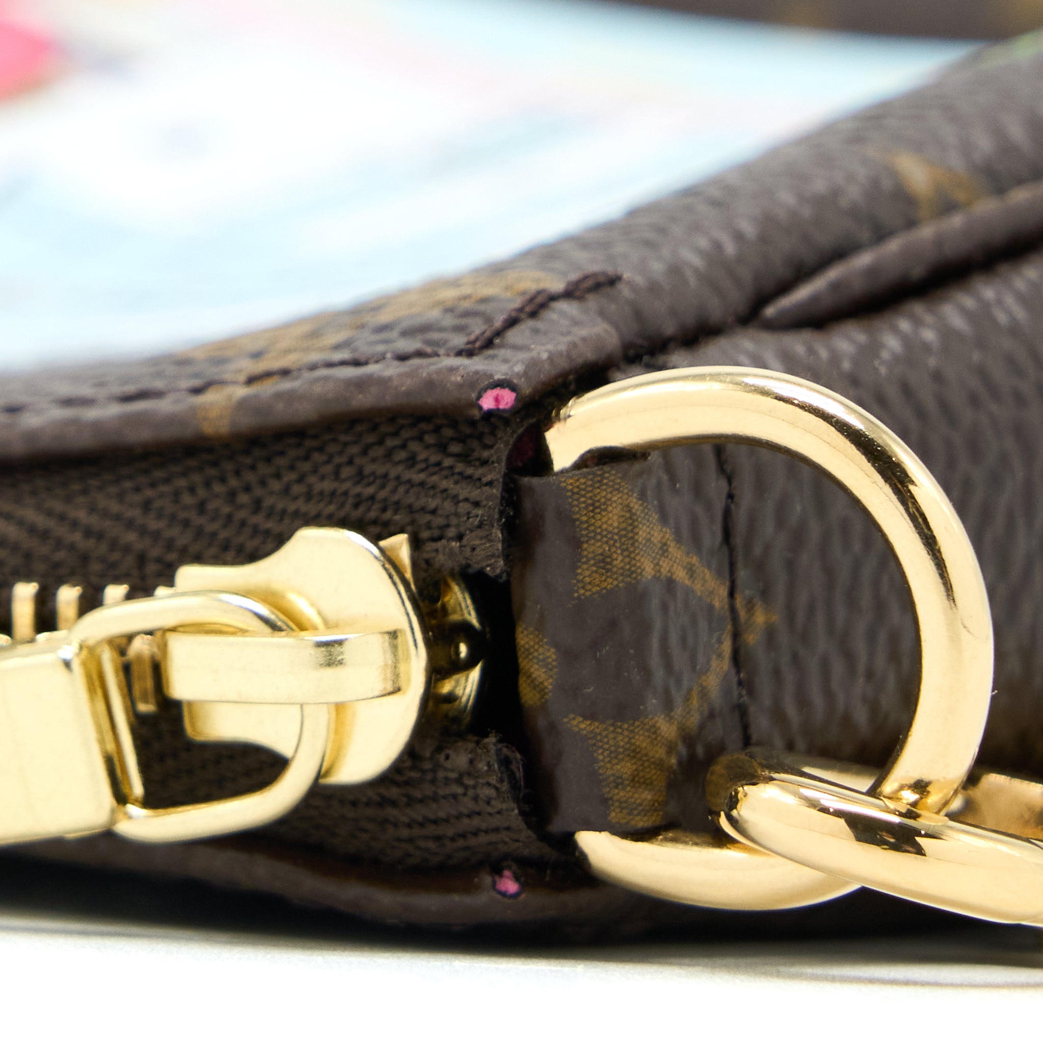 louis-vuitton-mini-pochette-accesscories-monogram-canvas-ghw-hot-pink