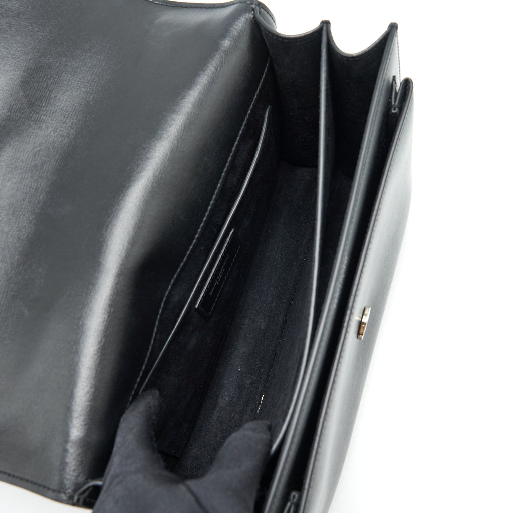 saint-laurent-ysl-medium-sunset-bag-calfskin-black-shw