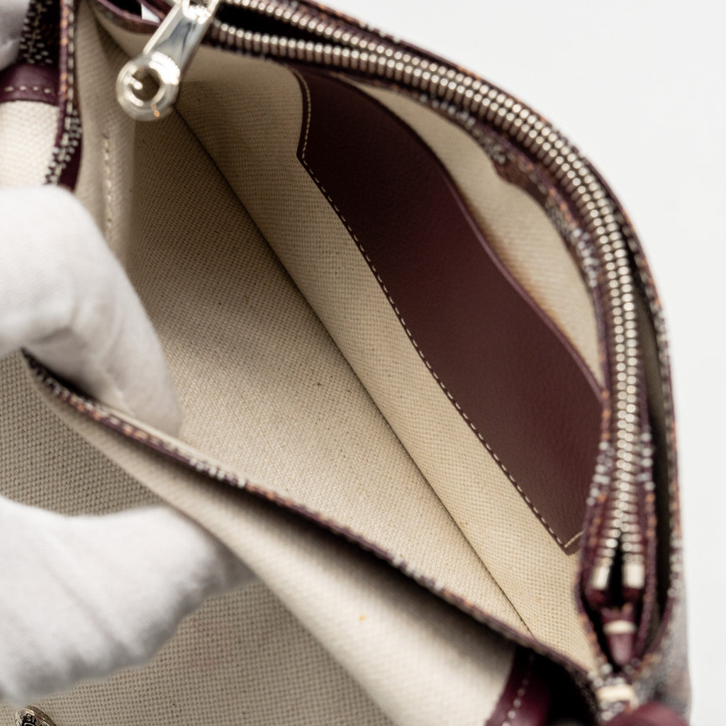 goyard-plumet-wallet-clutch-goyardine-canvas-leather-burgundy-shw-1
