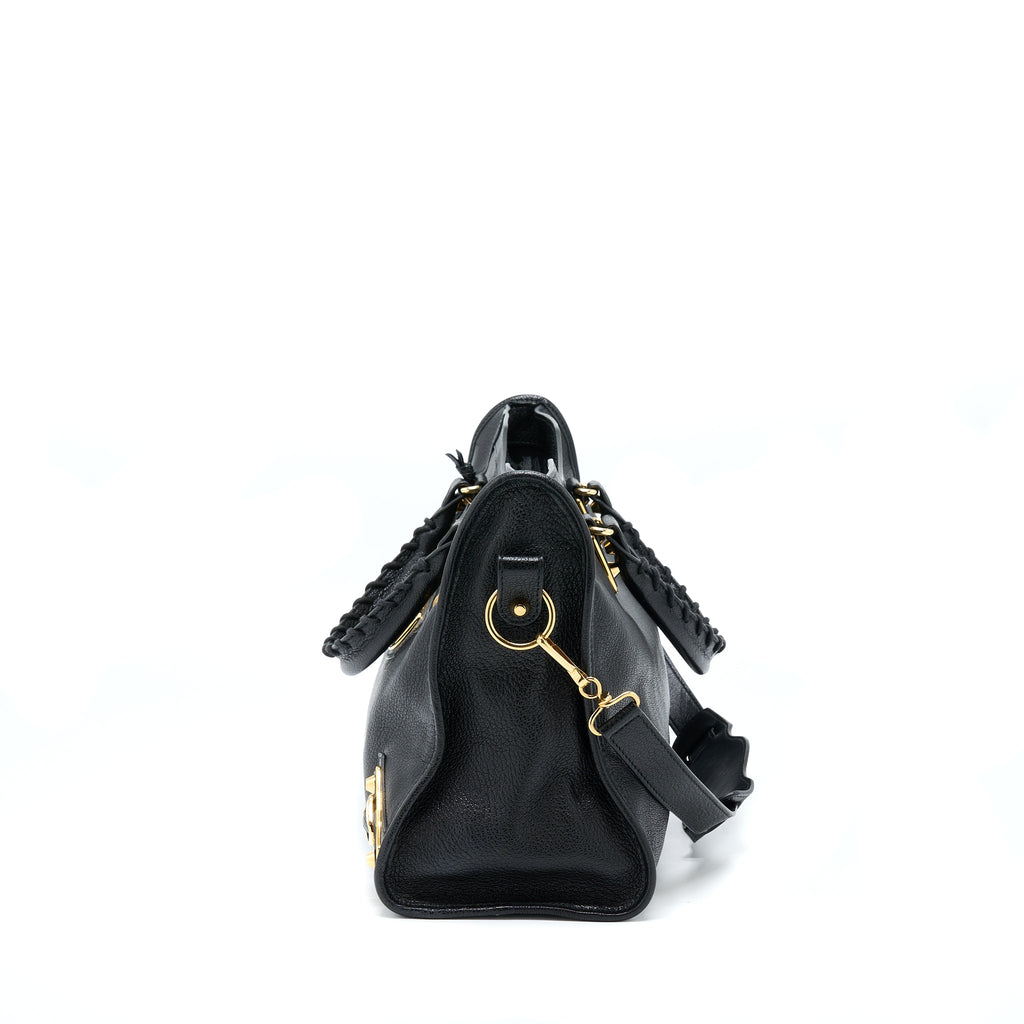 balenciaga-edged-city-bag-goatskin-black-ghw