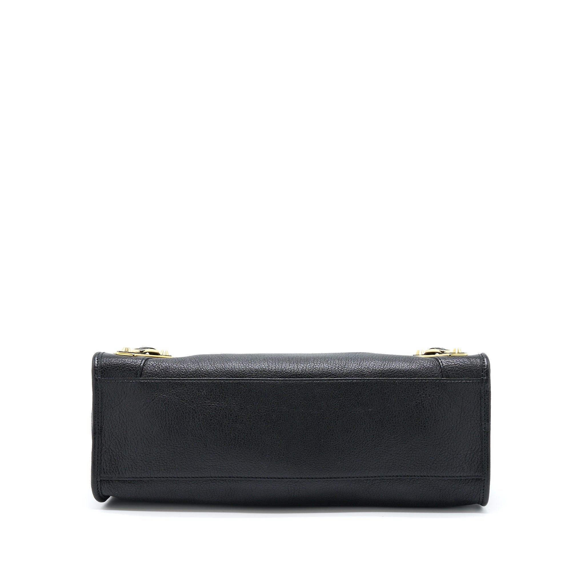 balenciaga-edged-city-bag-goatskin-black-ghw