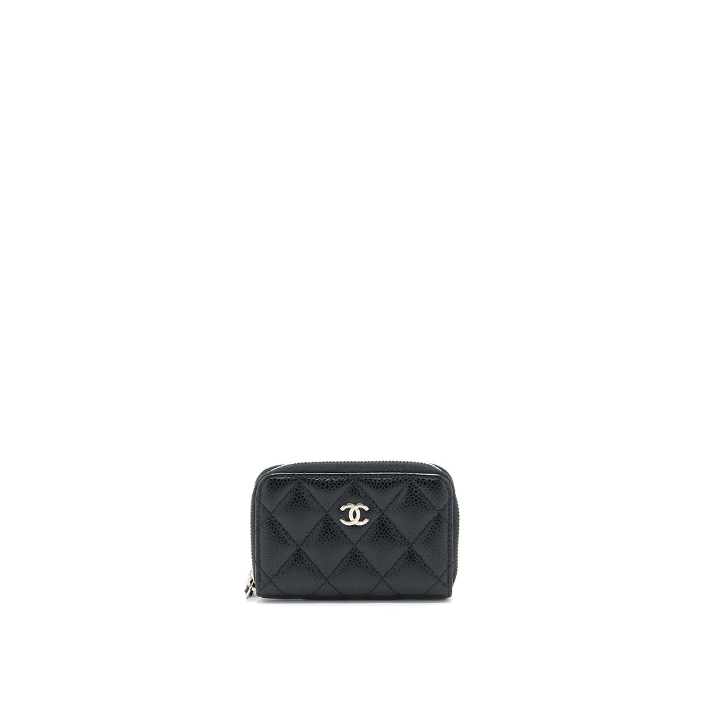 chanel-small-zip-card-holder-caviar-black-shw