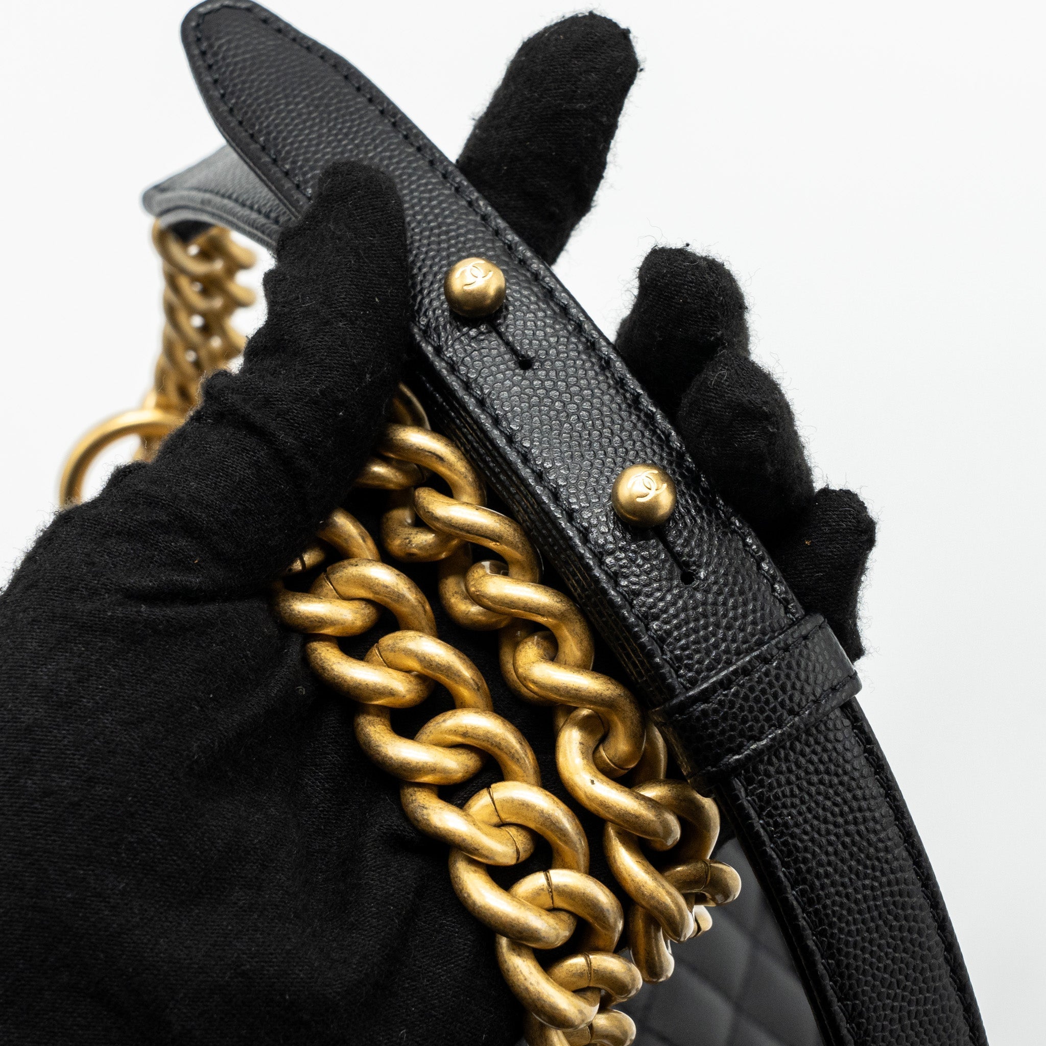 chanel-small-le-boy-leather-black-ghw-microchip