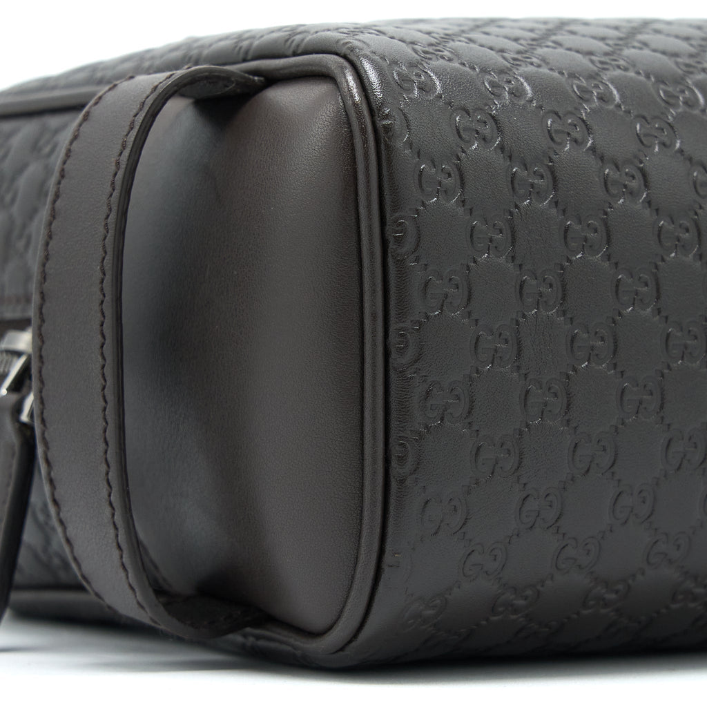 gucci-gg-print-pouch-calfskin-dark-brown-shw