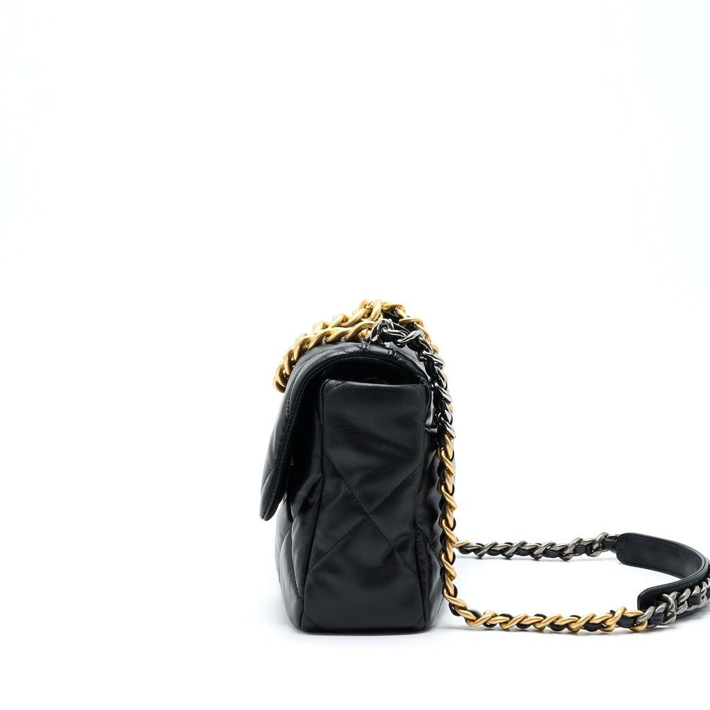 chanel-medium-19-bag-goatskin-black-with-multicolour-hardware