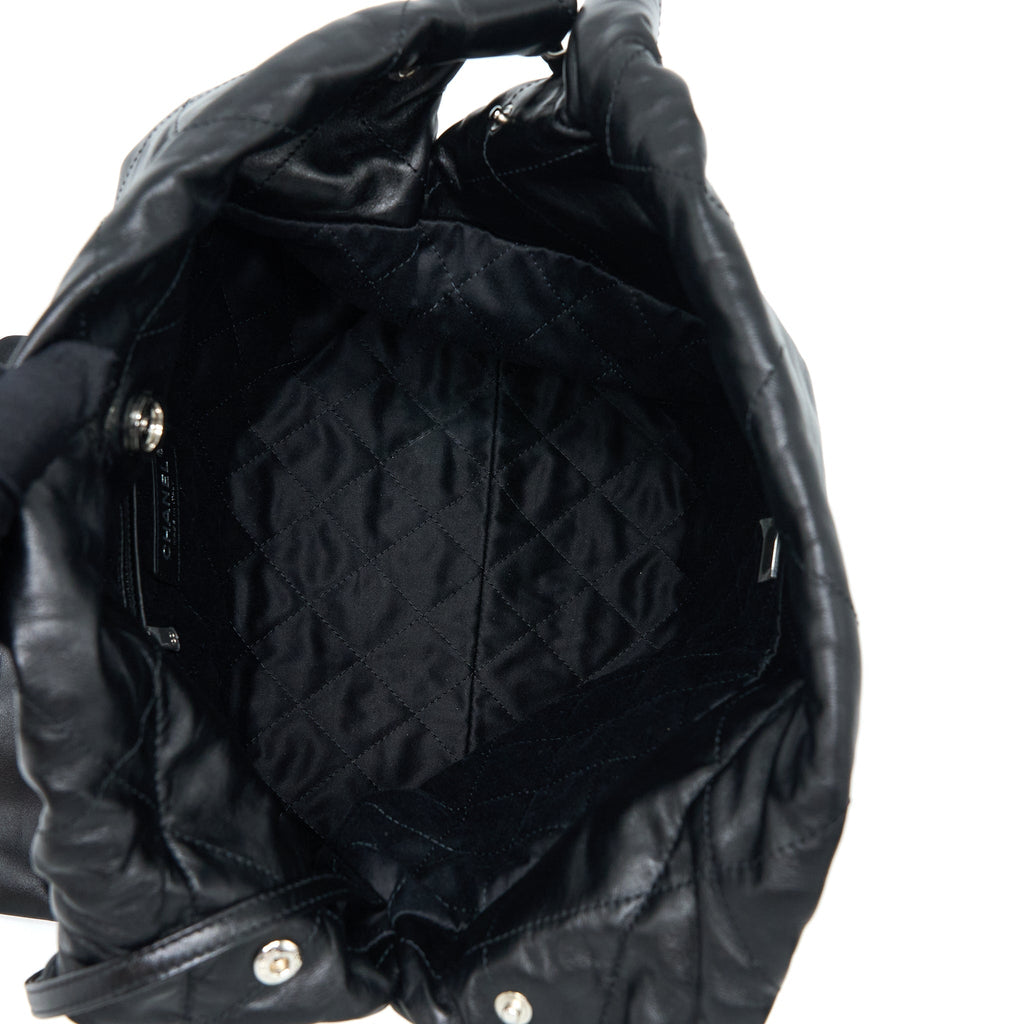 chanel-small-22-bag-calfskin-black-shwmicrochip