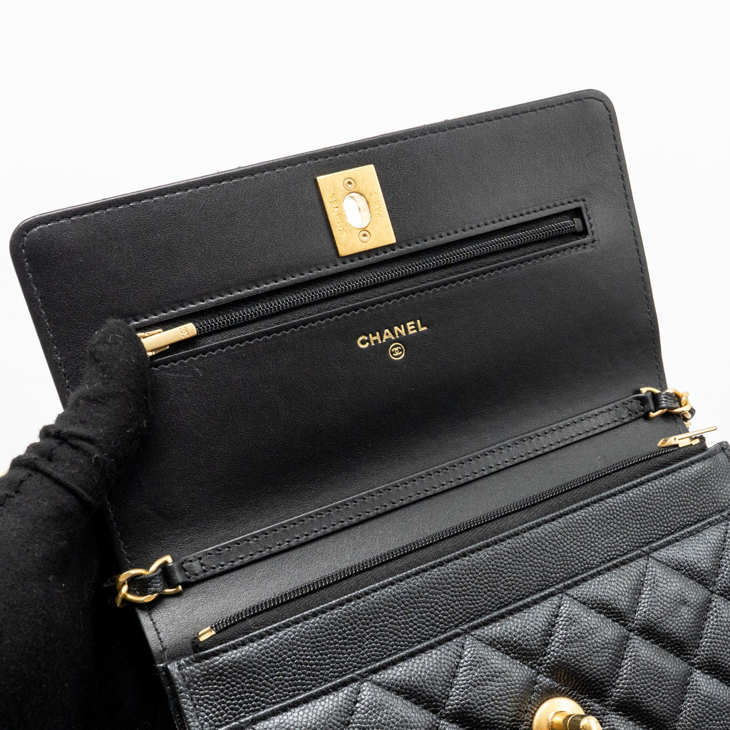 chanel-23b-wallet-on-chain-with-adjustable-chain-caviar-black-ghw-microchip-copy