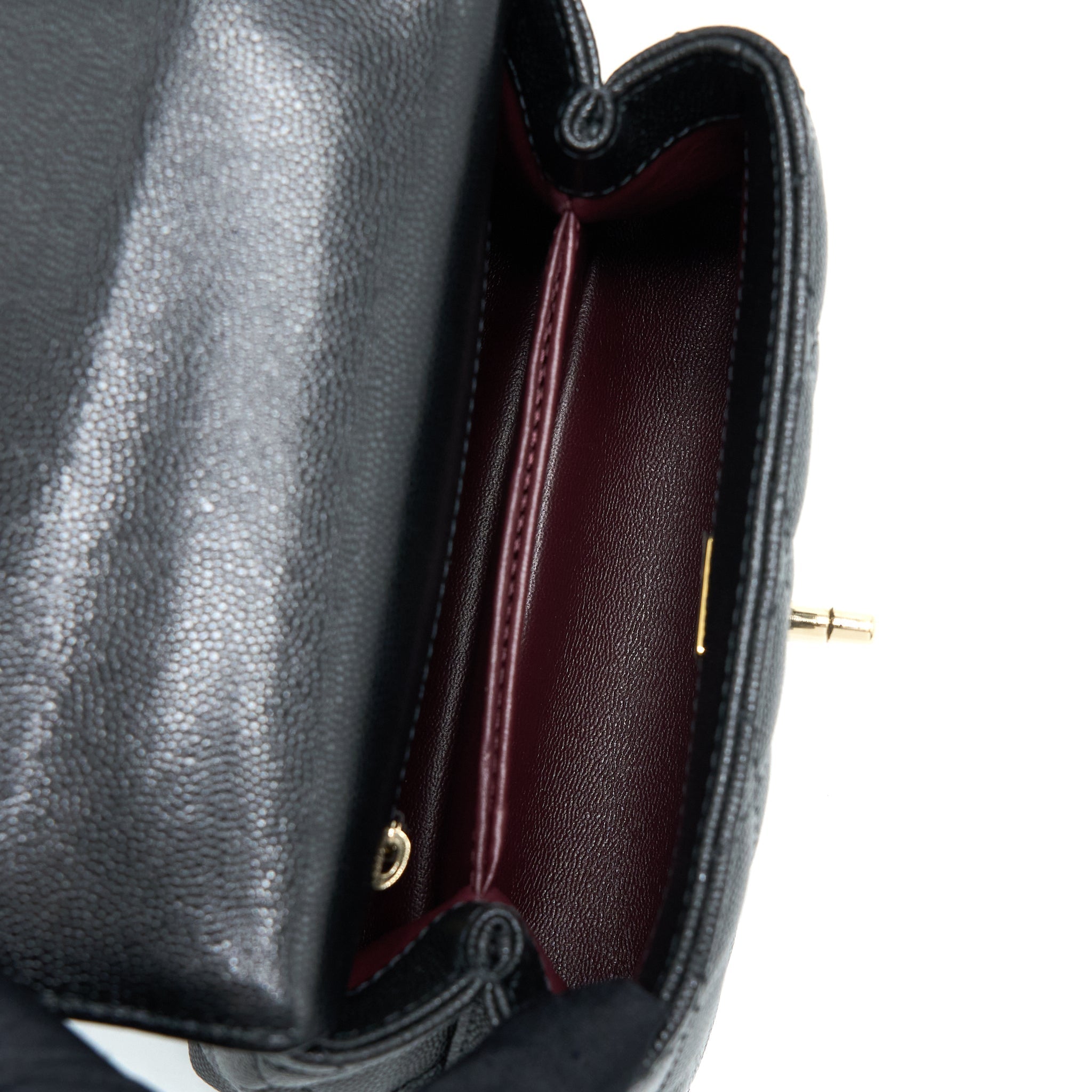 chanel-mini-coco-handle-bag-with-dark-red-handle-caviar-black-lghw