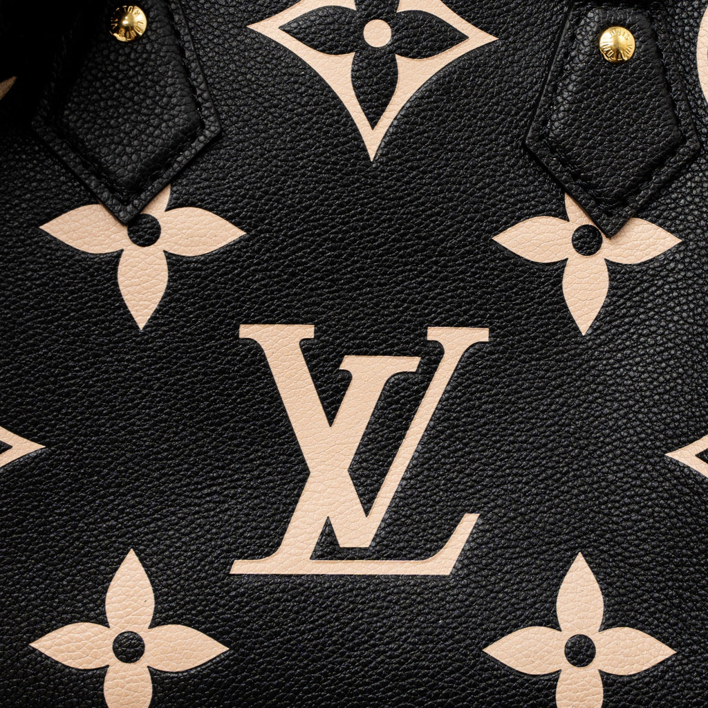 louis-vuitton-speedy-bandouliere-25-bicolour-monogram-empreinte-ghw-new-version