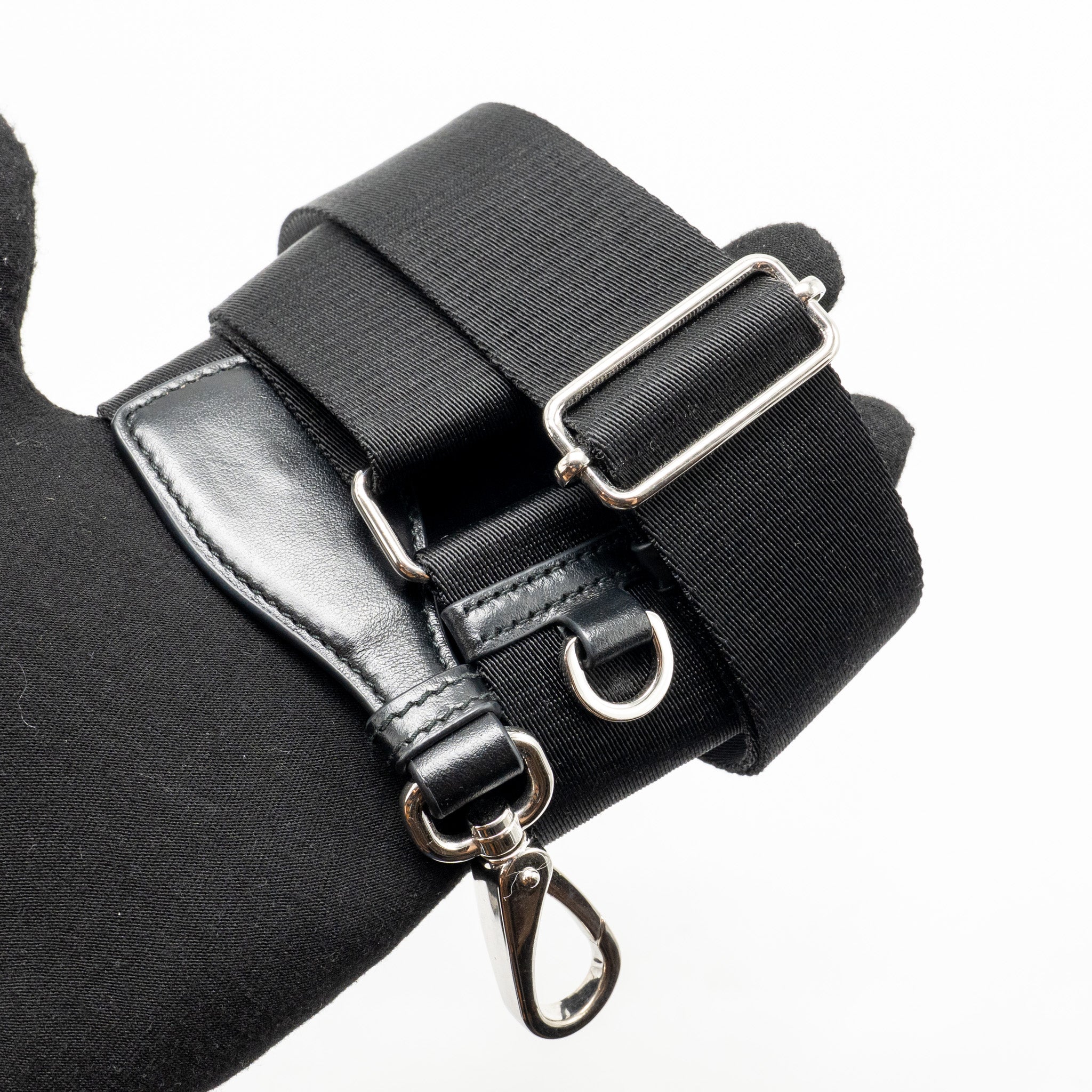 prada-triangle-shoulder-bag-leather-black-shw-no-price