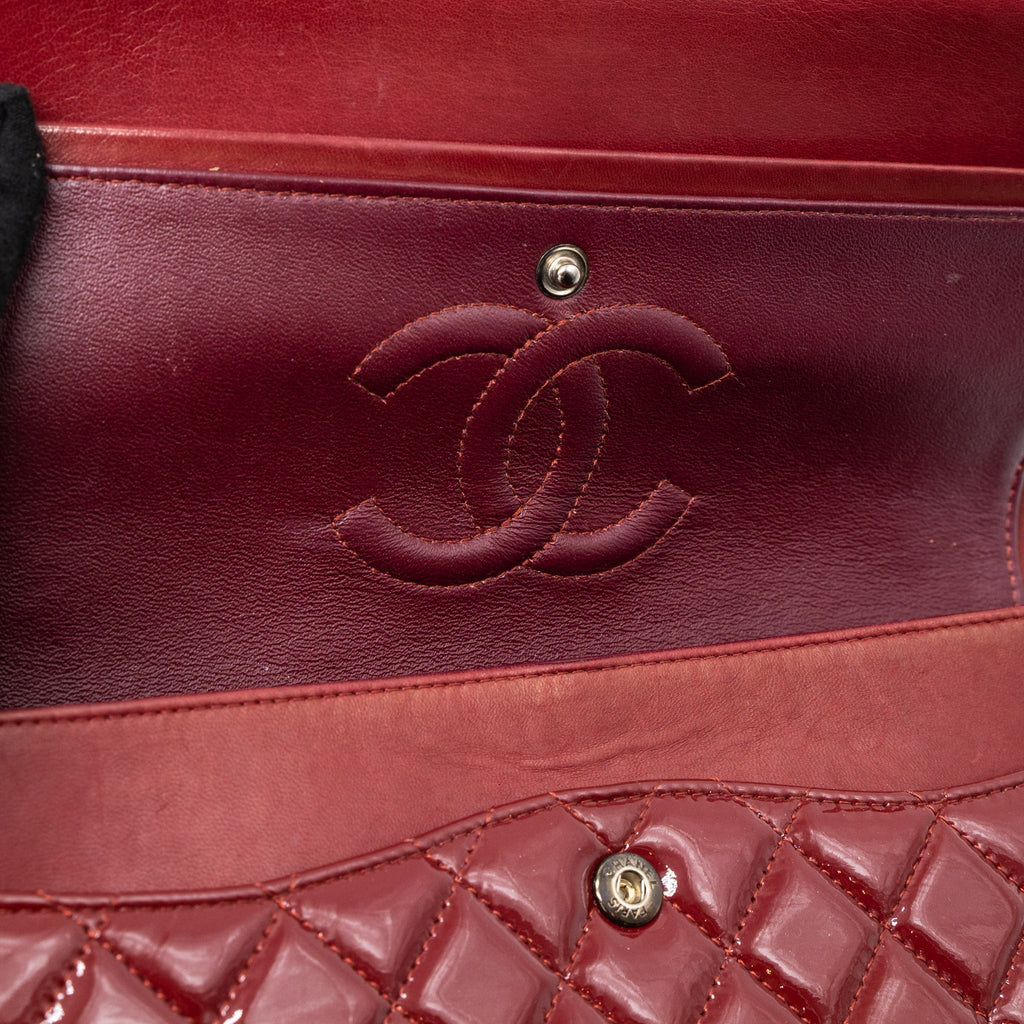 chanel-medium-classic-double-flap-bag-patent-red-shw