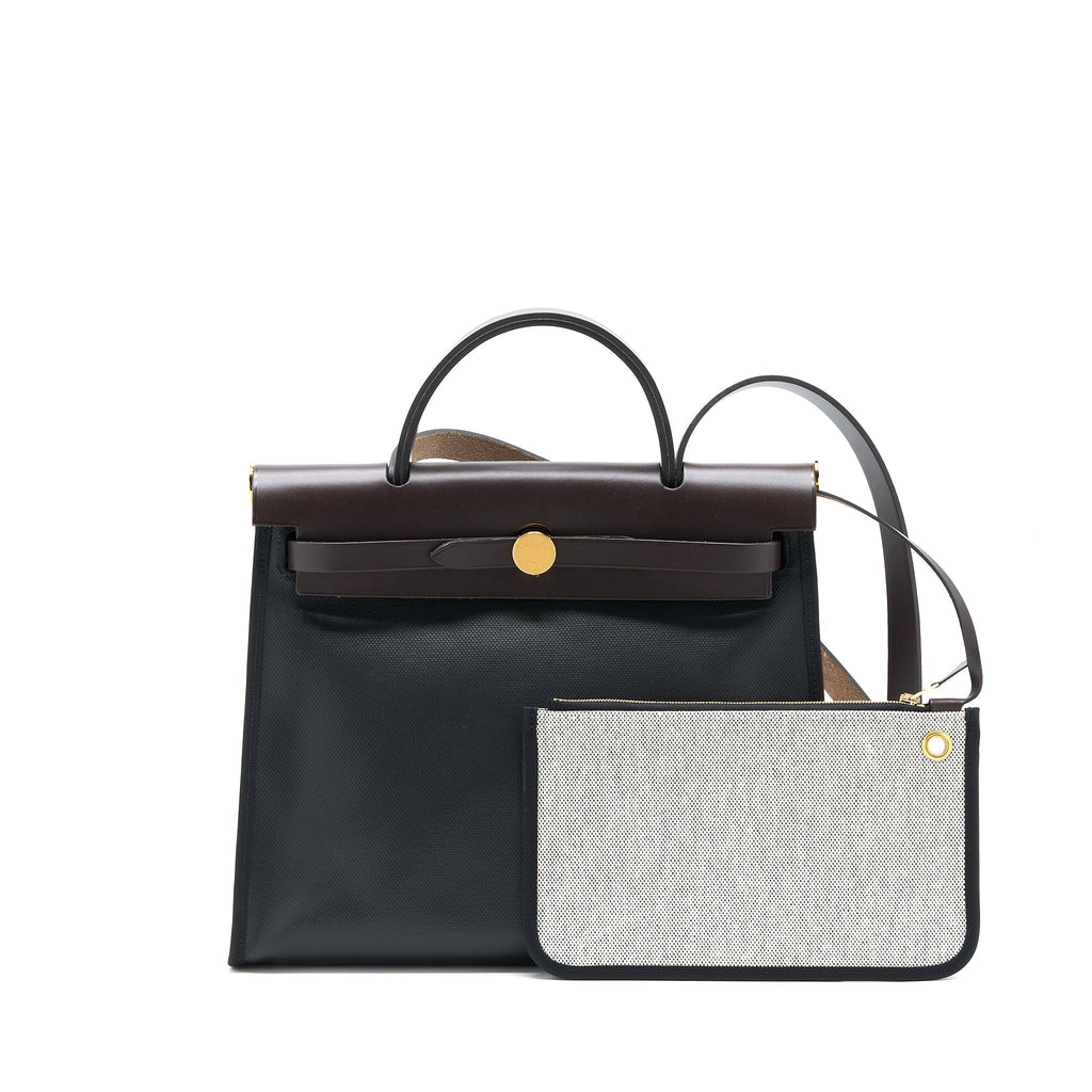 hermes-herbag-31-berline-canvas-hunter-noir-ecru-noir-ebene-ghw-stamp-z