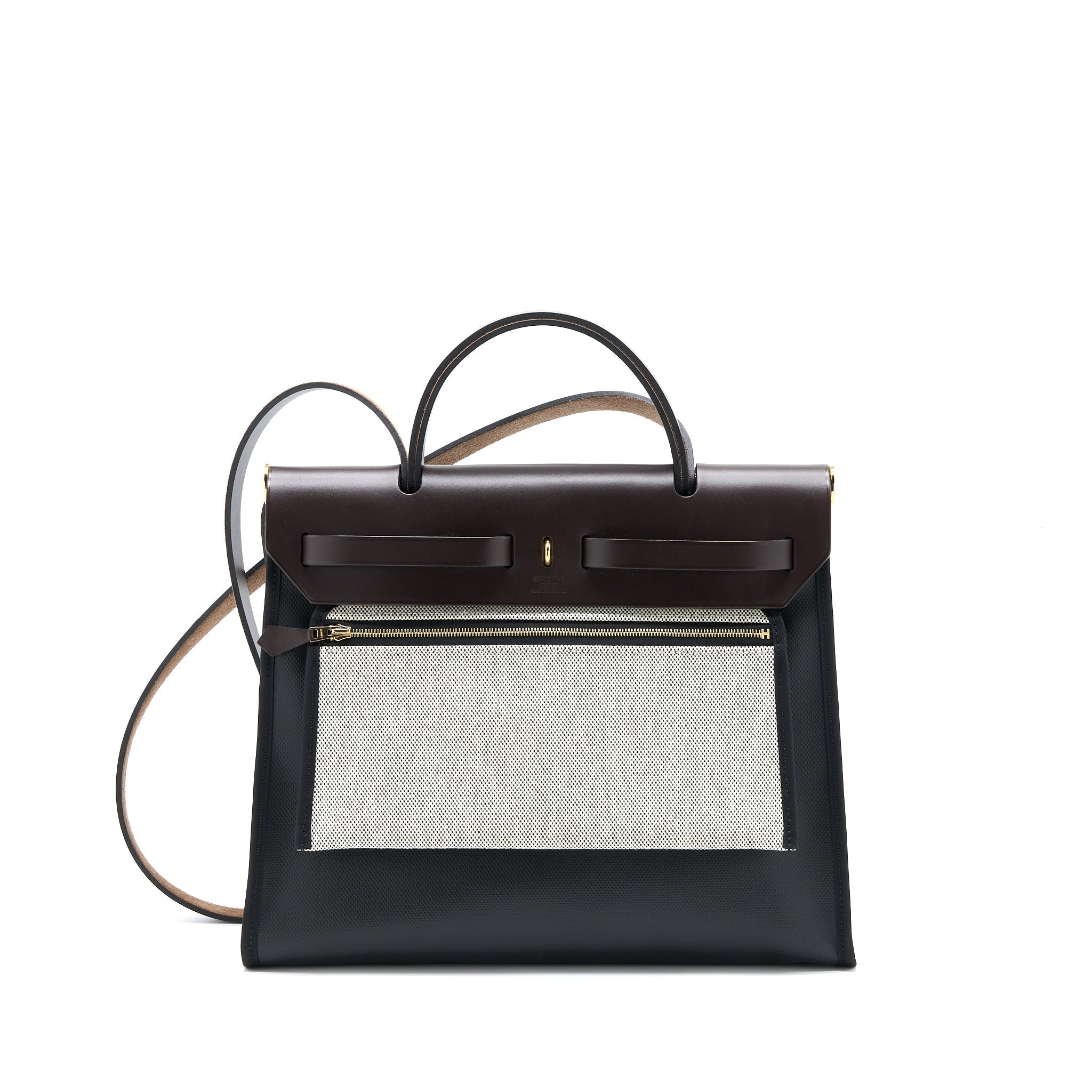 hermes-herbag-31-berline-canvas-hunter-noir-ecru-noir-ebene-ghw-stamp-z