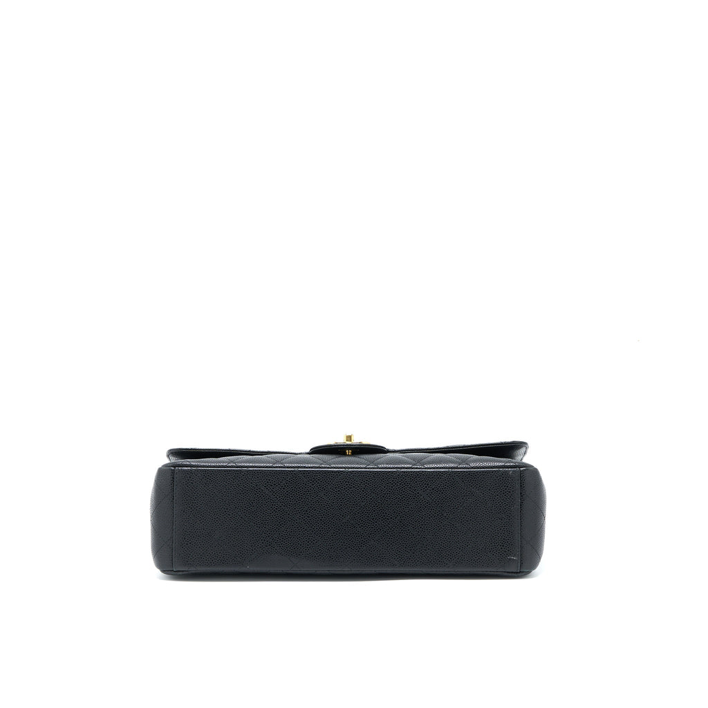 chanel-maxi-classic-double-flap-bag-caviar-black-ghw
