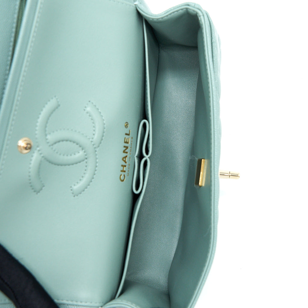 chanel-22c-classic-double-flap-bag-caviar-ng124-greyish-green-lghw-microchip